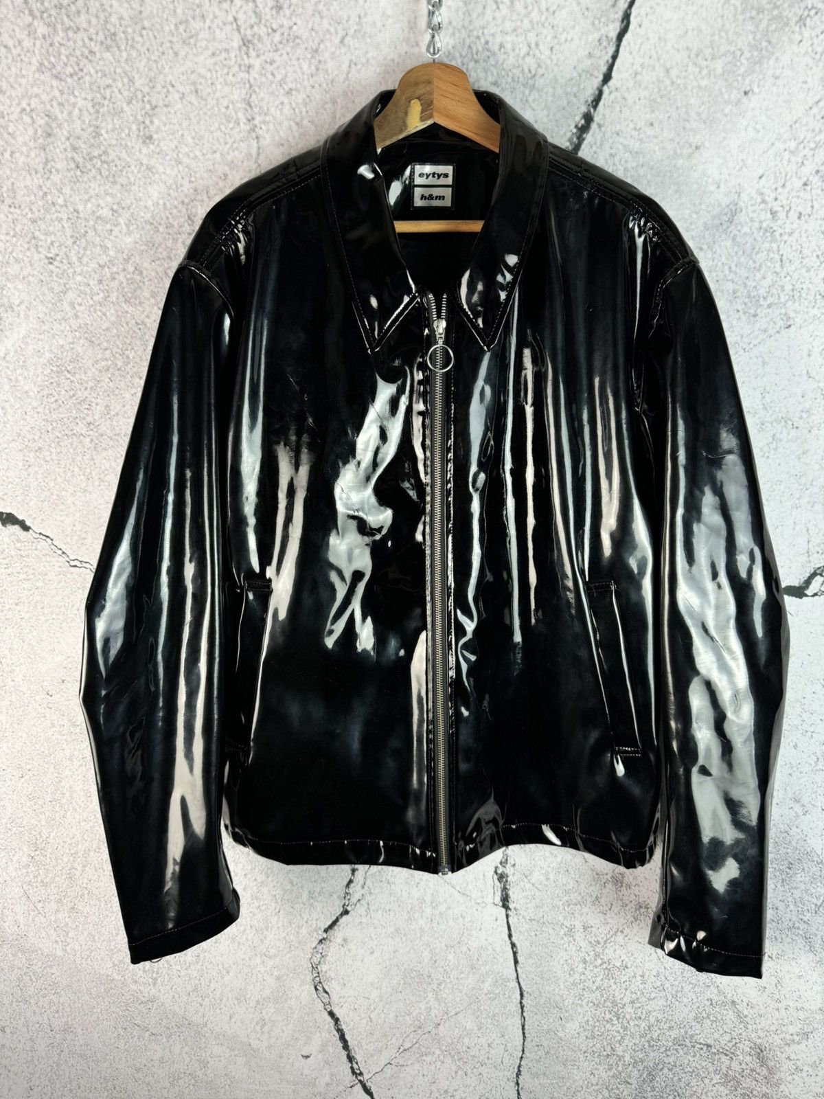 Eytys Ultra Rare Eytys Patent Vinyl Avant Garde Designer Jacket Size US XL / EU 56 / 4 - 1 Thumbnail