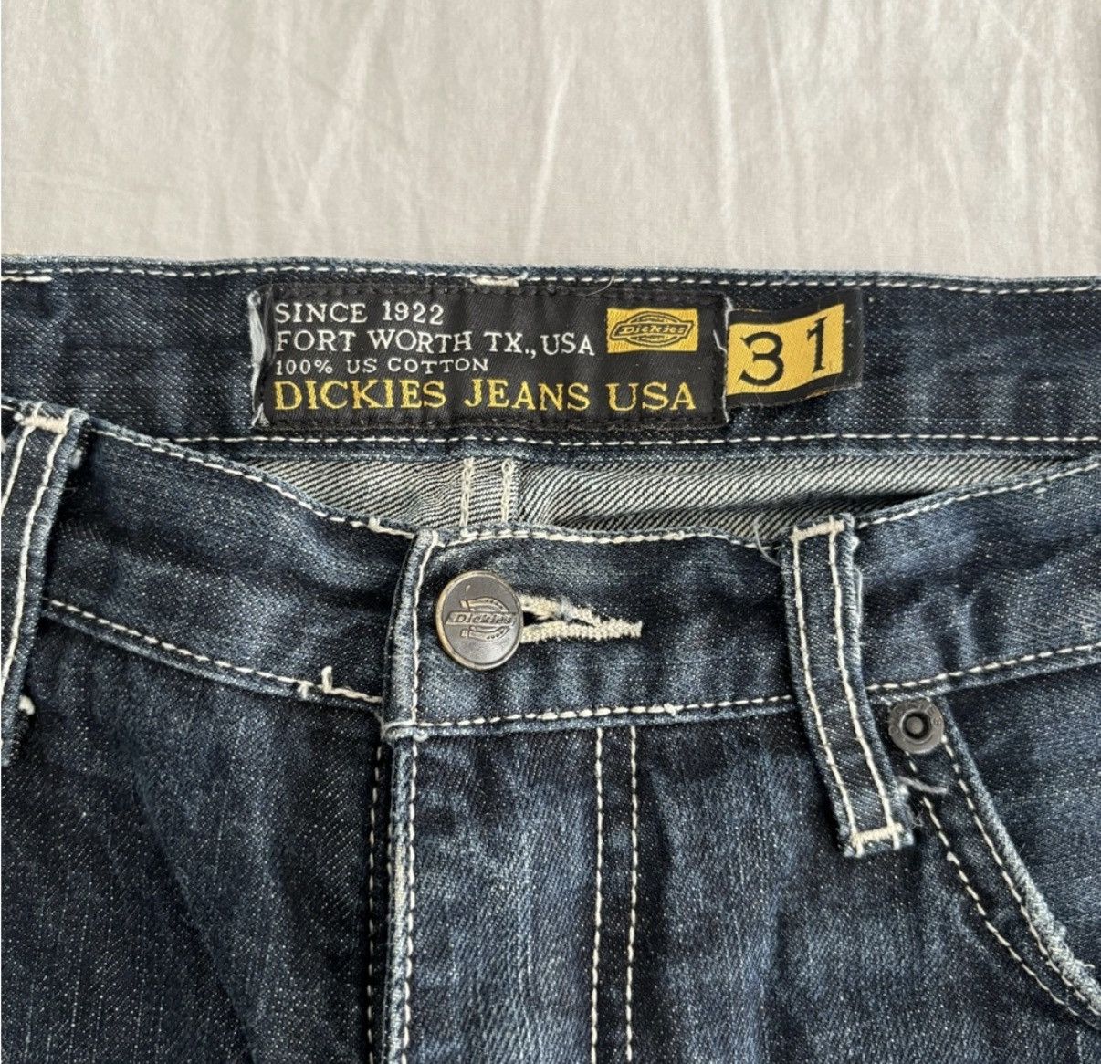 Dickies Dickies vintage dark wash jeans Size US 31 - 4 Thumbnail