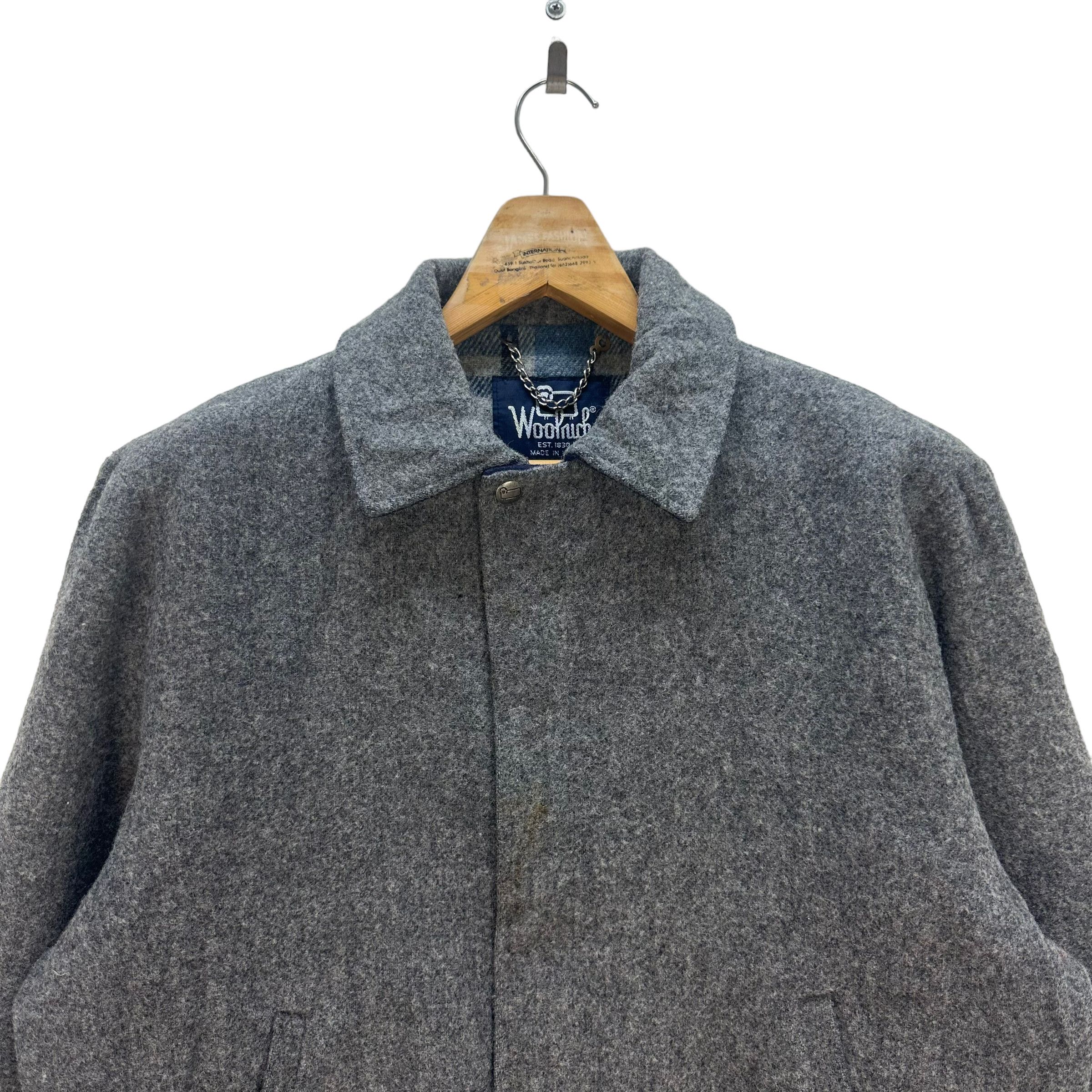 Vintage RARE🔥 WOOLRICH TARTAN LINED WOOL JACKET #8144-205 Size US M / EU 48-50 / 2 - 2 Thumbnail