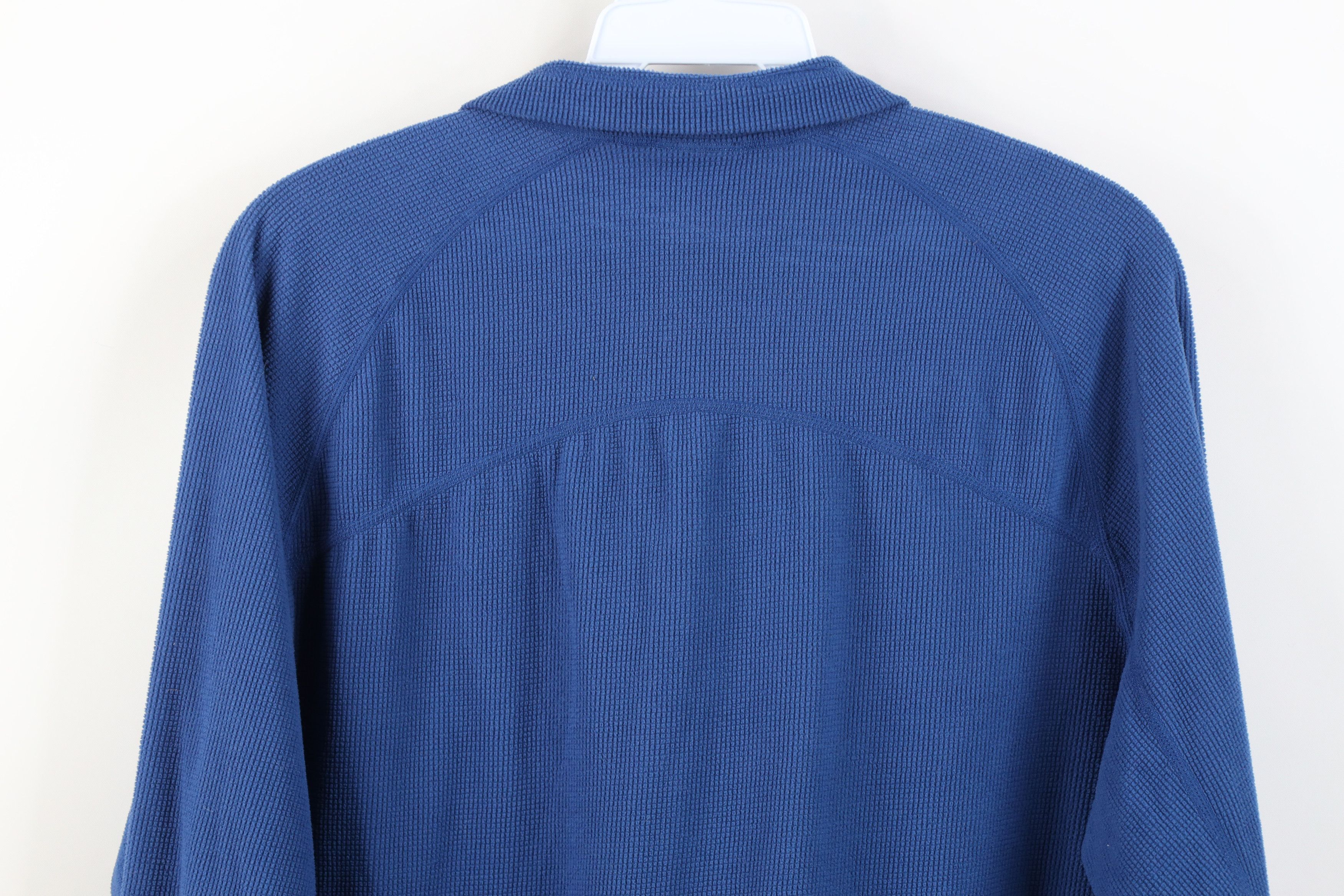 Nike Vintage Nike ACG Mini Swoosh Thermal Fleece Sweater Blue Size US M / EU 48-50 / 2 - 13 Thumbnail