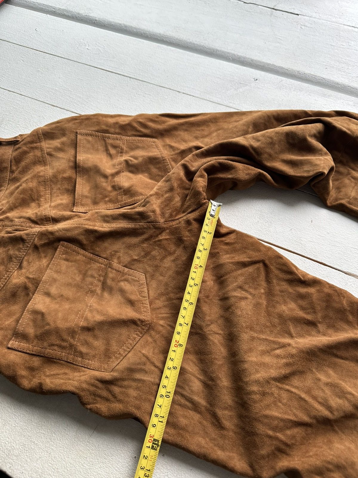 Leather 🚨Vintage leather pants motorcycles BROWN LUXURY Y2K Size 26" / US 2 / IT 38 - 16 Thumbnail