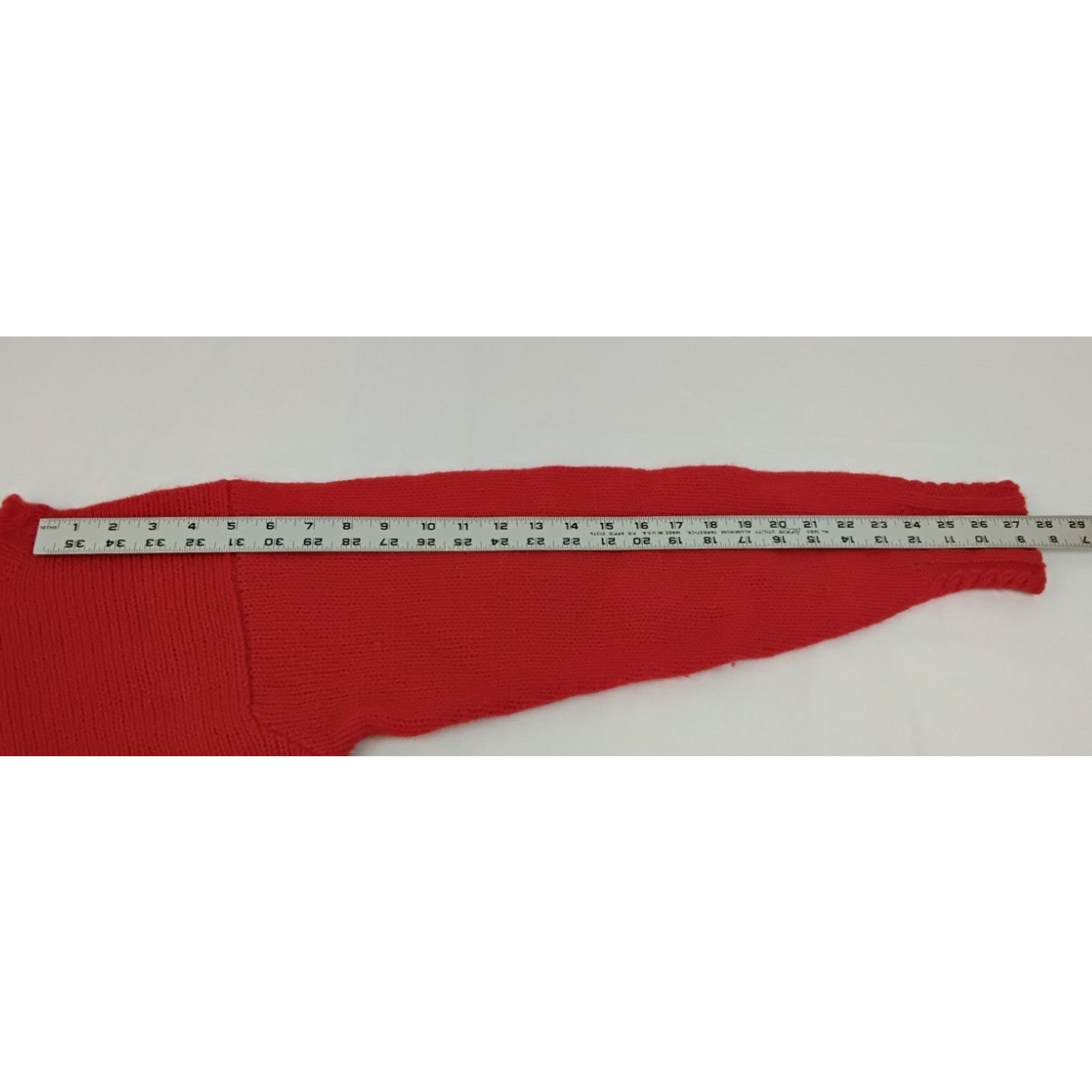 Lauren Ralph Lauren Ralph Lauren Sweater Women's S Red 100% Wool Vintage 1990's Size S / US 4 / IT 40 - 8 Thumbnail