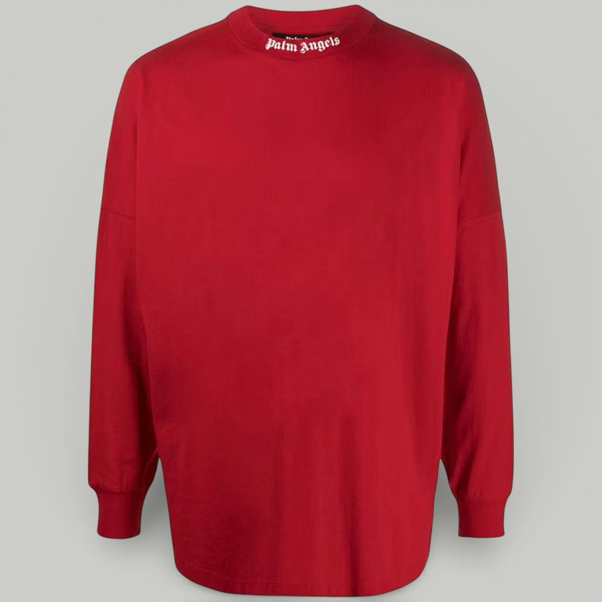 Palm Angels Palm Angels Red Logo Longsleeve T-shirt *NEW* Size US XL / EU 56 / 4 - 6 Thumbnail