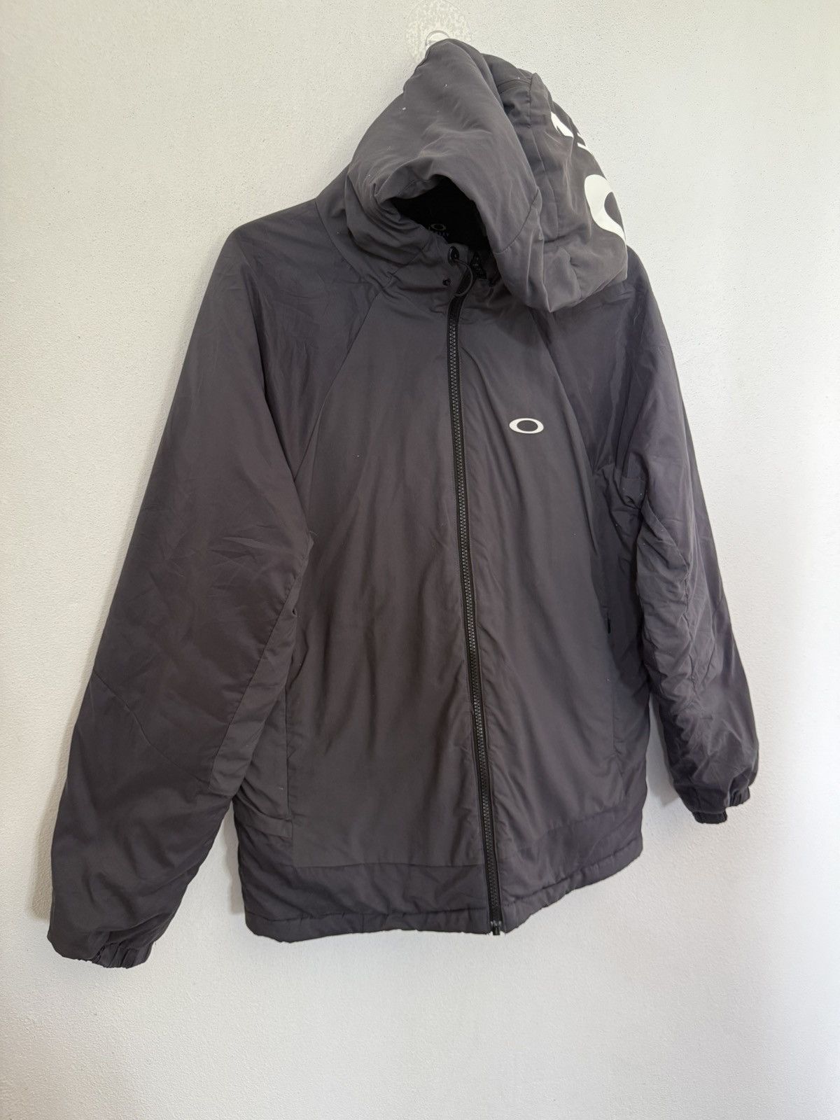 Oakley OAKLEY ZIPPER JACKET WITH HOODIE GRAY Size US M / EU 48-50 / 2 - 2 Thumbnail