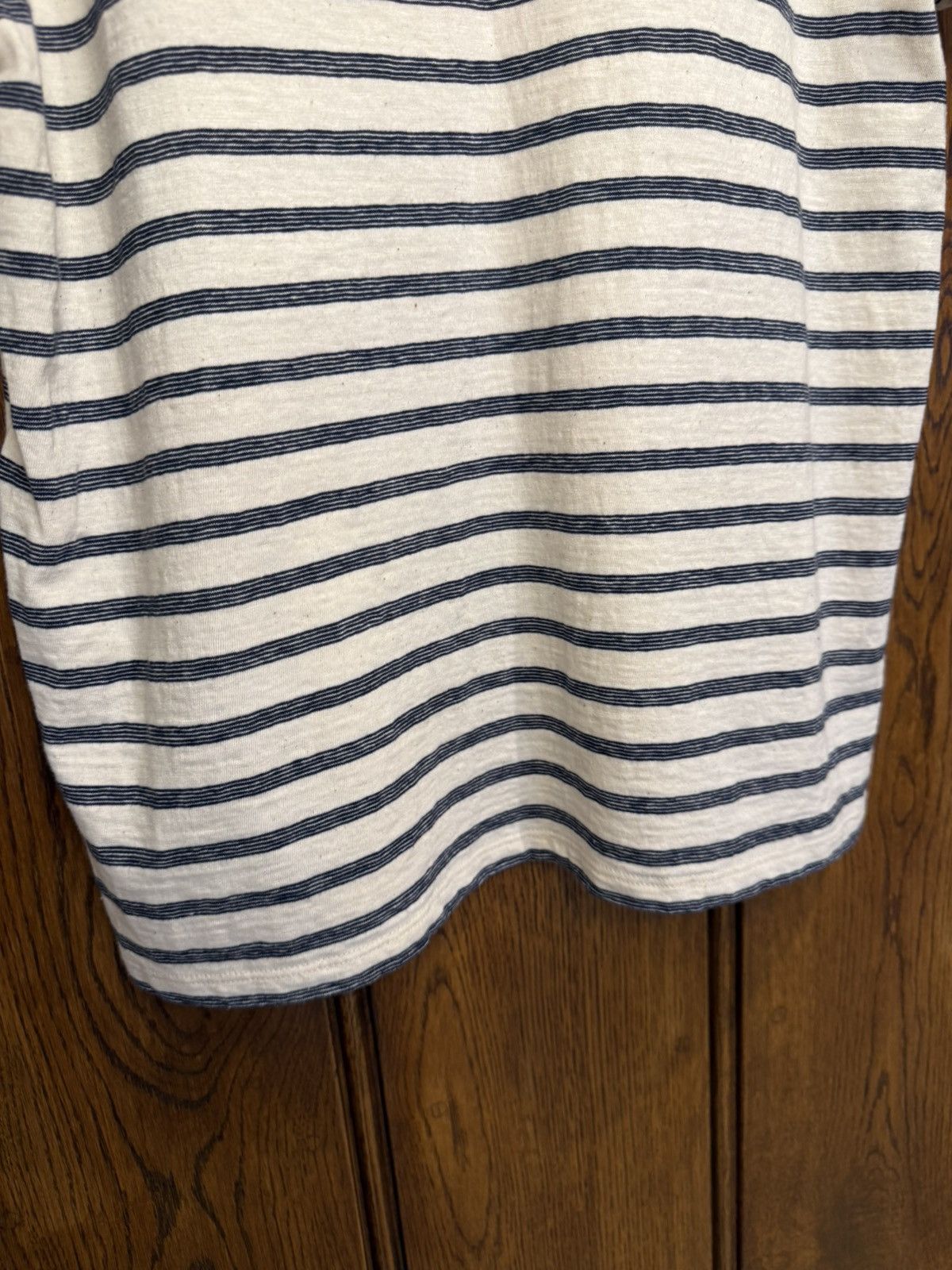 Saint Laurent Paris $620 Saint Laurent STRIPED CASSANDRE T-SHIRT IN JERSEY Size US L / EU 52-54 / 3 - 19 Thumbnail