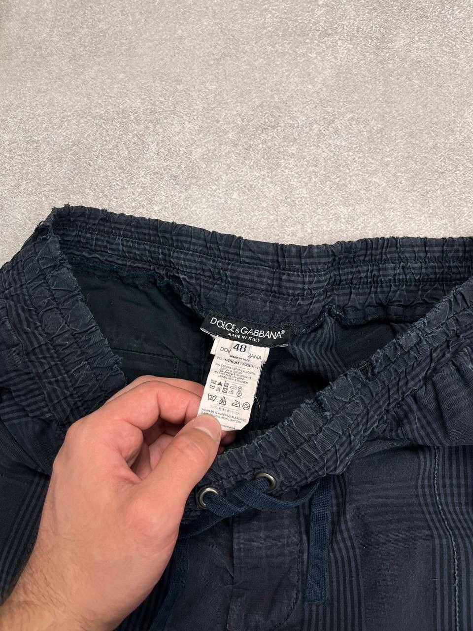 Dolce & Gabbana VINTAGE DOLCE&GABBANA BAGGY STRIPED CHINO PANTS 48 Size US 32 / EU 48 - 5 Thumbnail