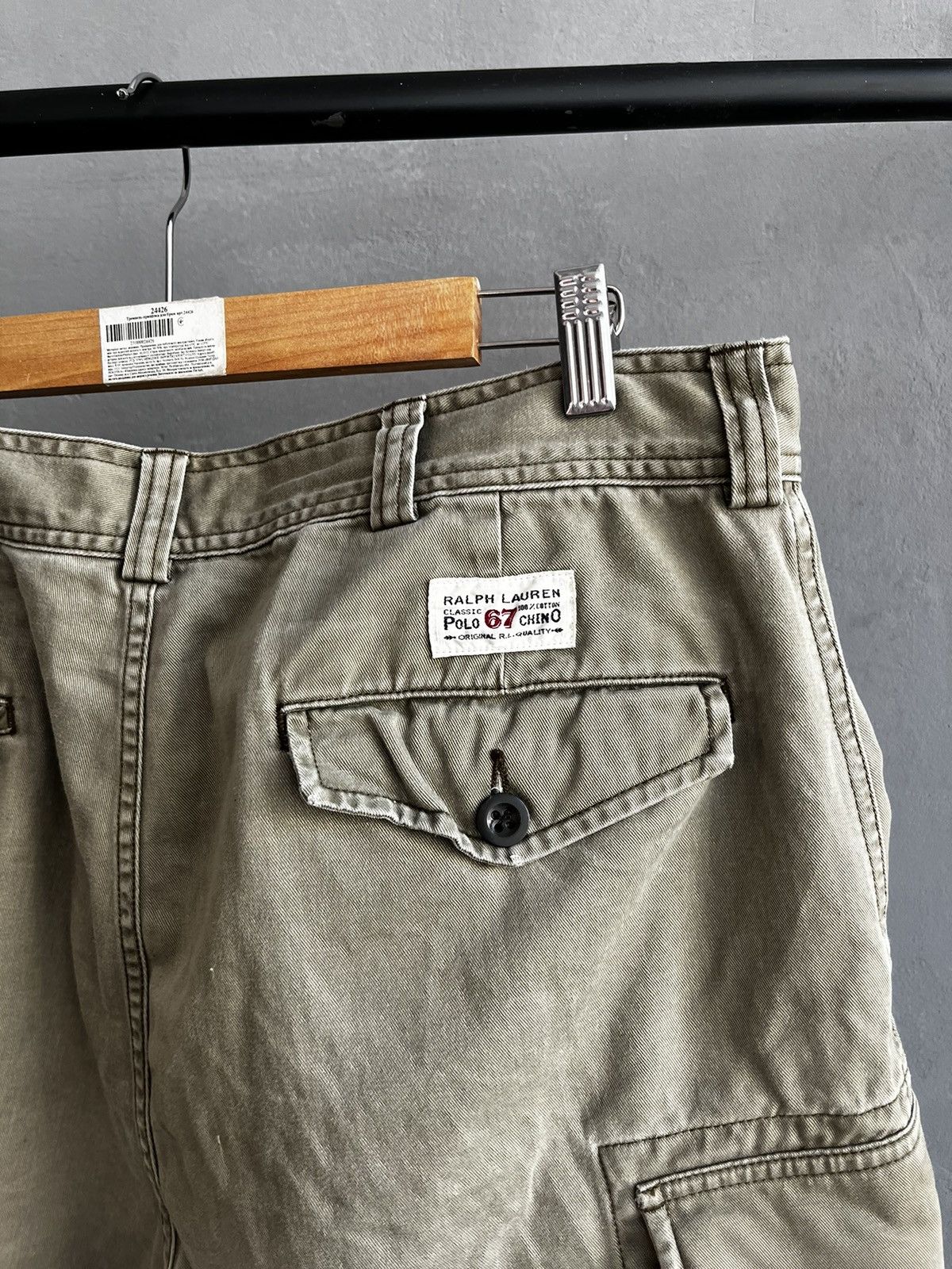 Polo Ralph Lauren × RRL Ralph Lauren × Vintage Polo Ralph Lauren cargo shorts vintage Size US 36 / EU 52 - 10 Thumbnail