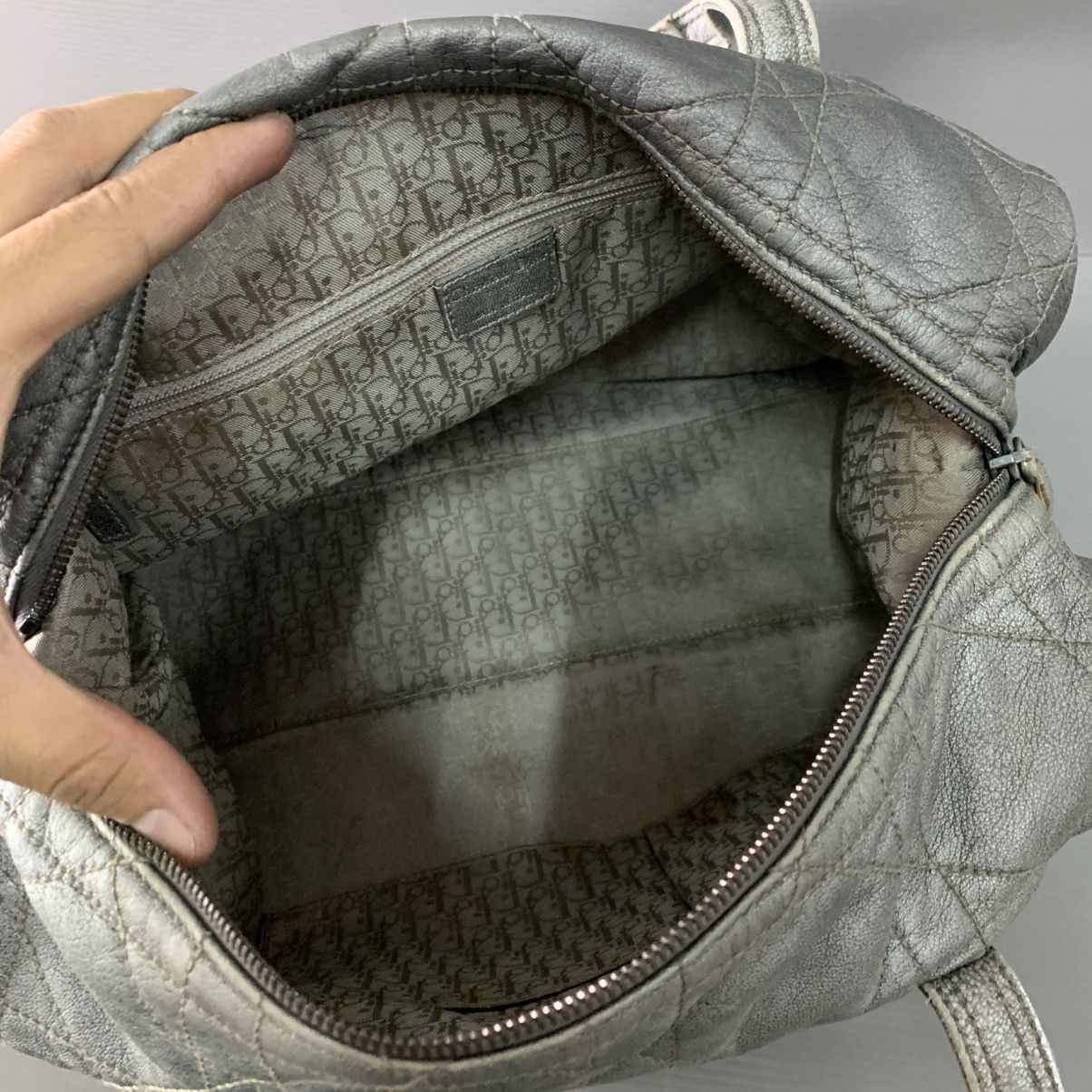 Christian Dior Monsieur Christian Dior Leather Boston Bag Size ONE SIZE - 18 Thumbnail