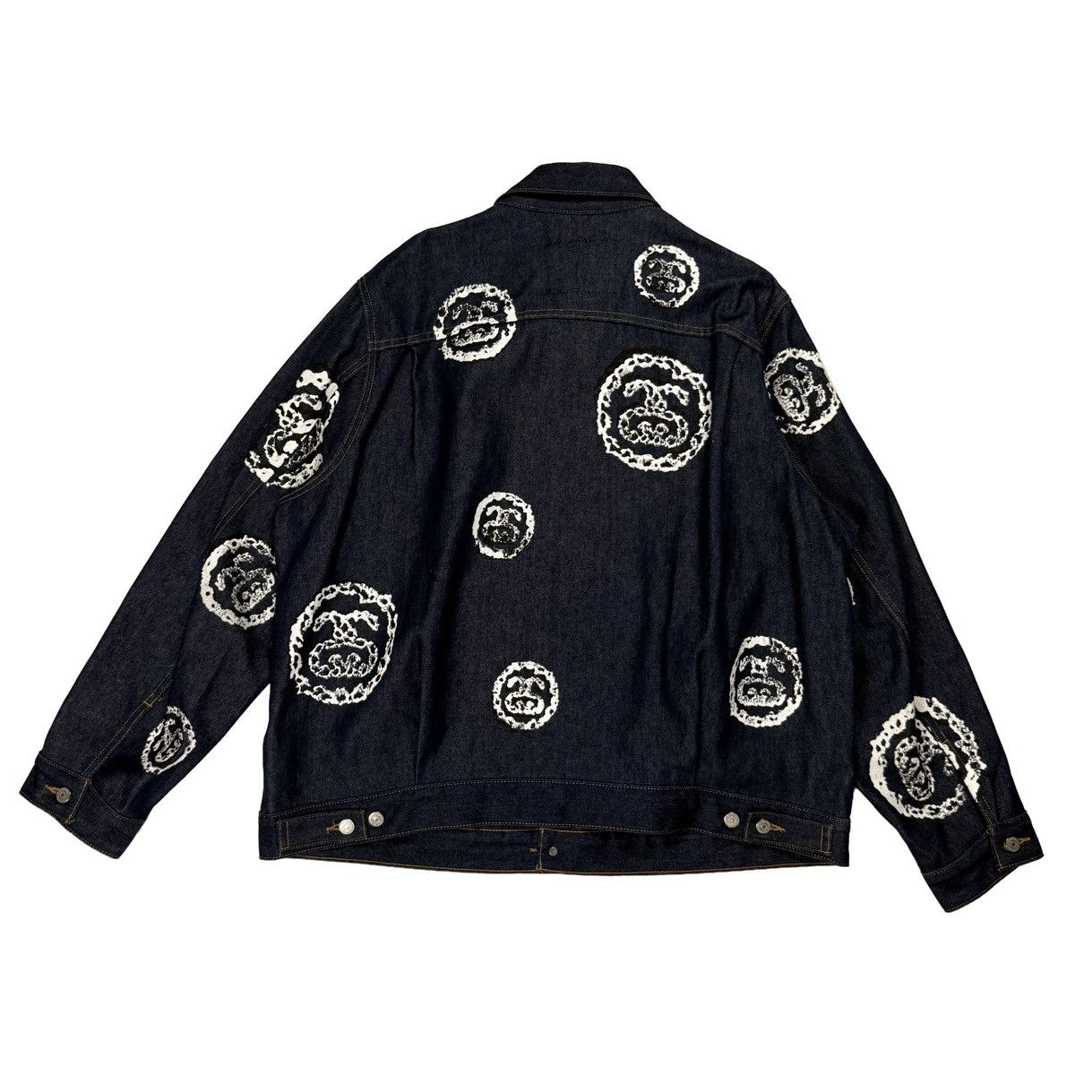 DENIM TEARS × Levi's × Stussy Stussy x Denim Tears Levi’s Type 2 Jacket Raw Size US XXL / EU 58 / 5 - 3 Thumbnail