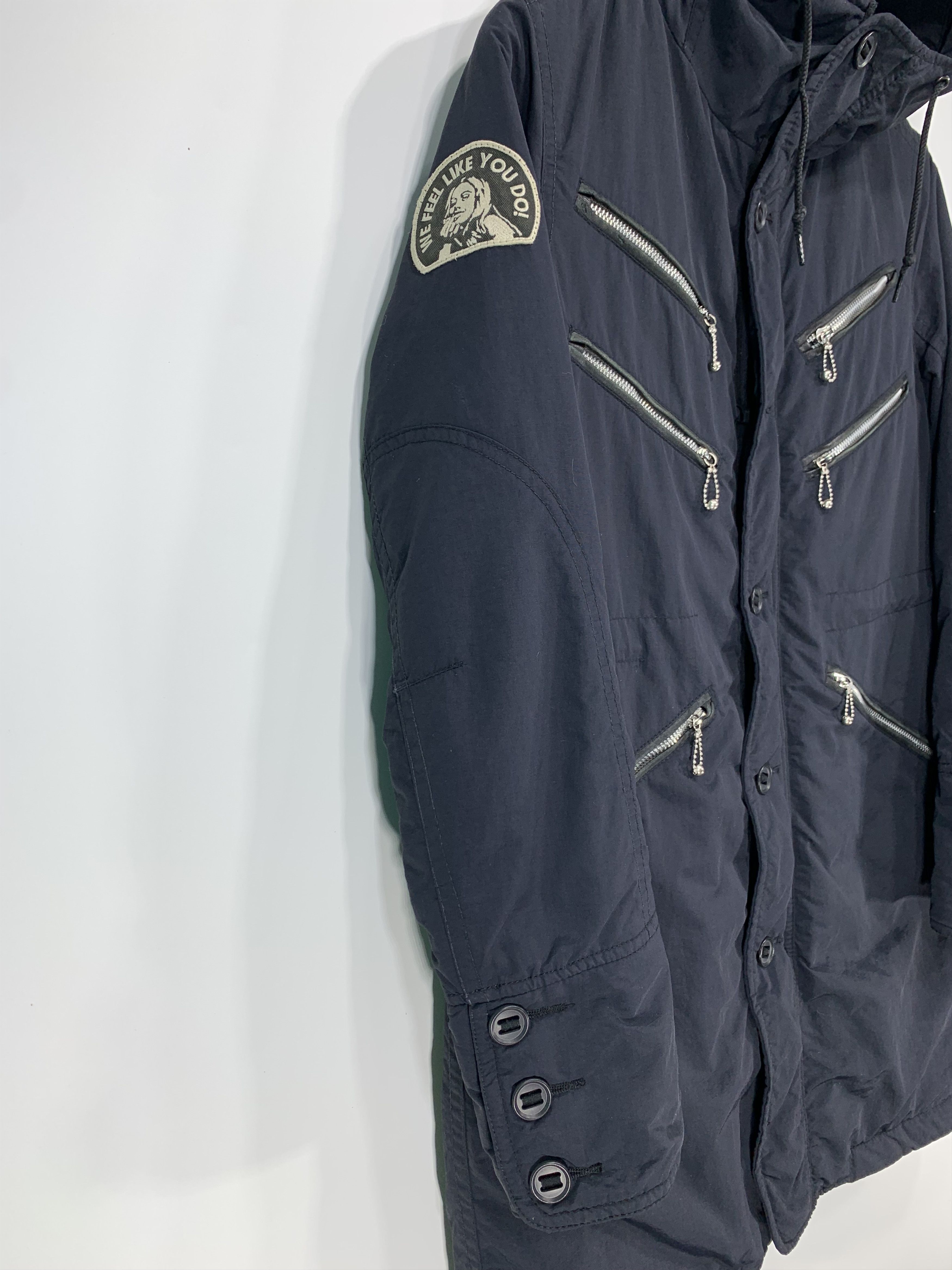 Hysteric Glamour × Japanese Brand 🔥Rare Hysteric Glamour Primaloft Multi Zipper Pocket Size US S / EU 44-46 / 1 - 2 Thumbnail