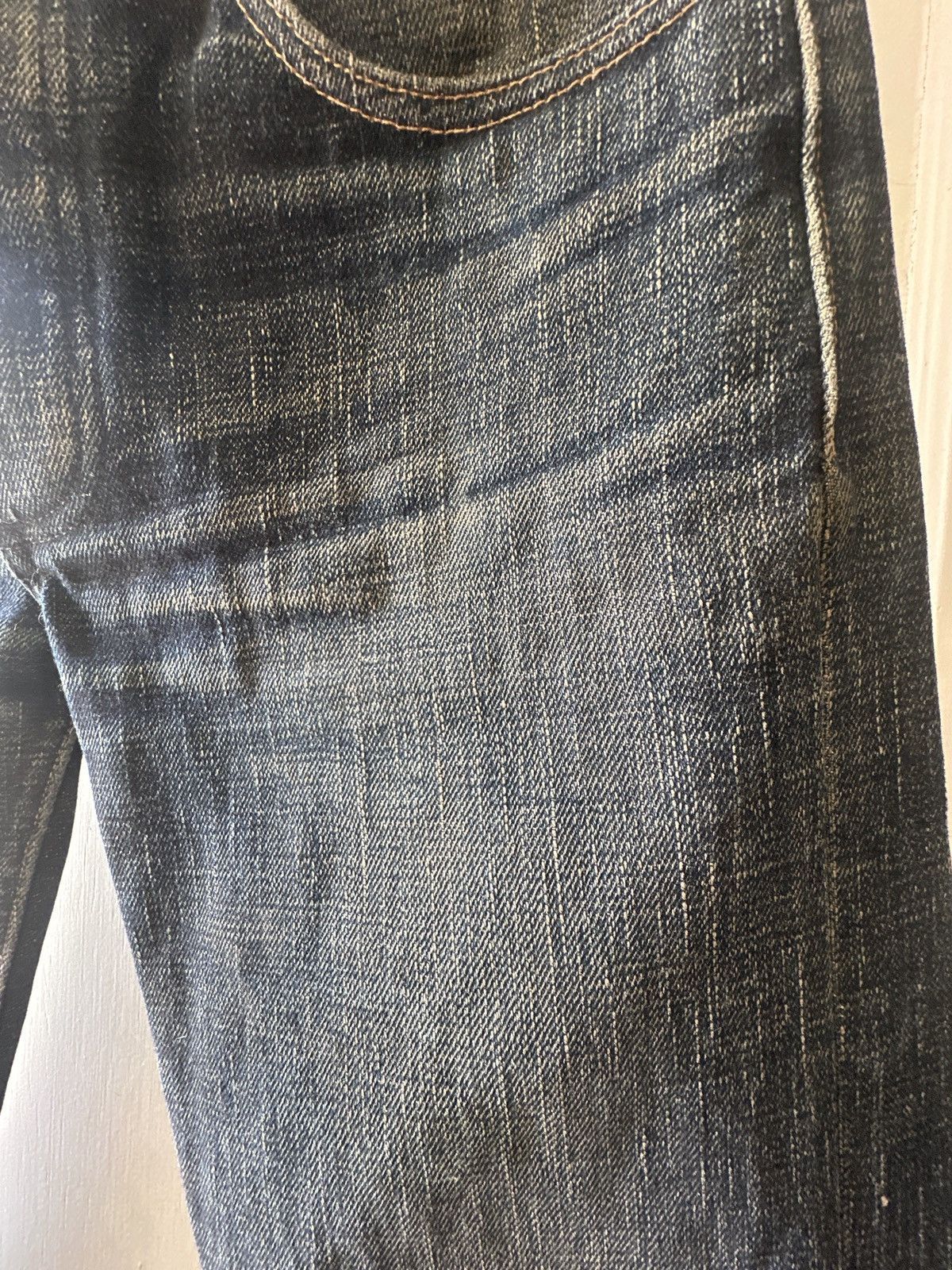 Left Field Nyc Left field NYC 18 oz collect slub denim Size US 31 - 7 Thumbnail