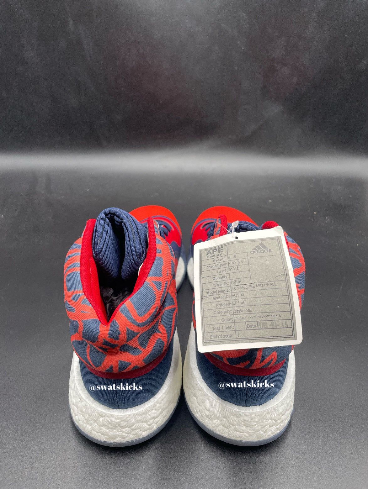 Adidas Adidas Marquee Boost John Wall PE Promo Sample sz 13.5 Size US 13 / EU 46 - 4 Thumbnail