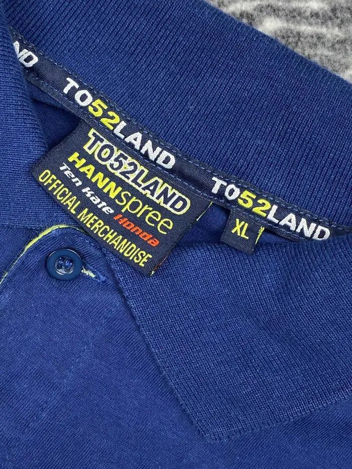Honda Vintage Ten Kate Honda Racing Polo Shirt Motobike To52land Size US XL / EU 56 / 4 - 4 Thumbnail