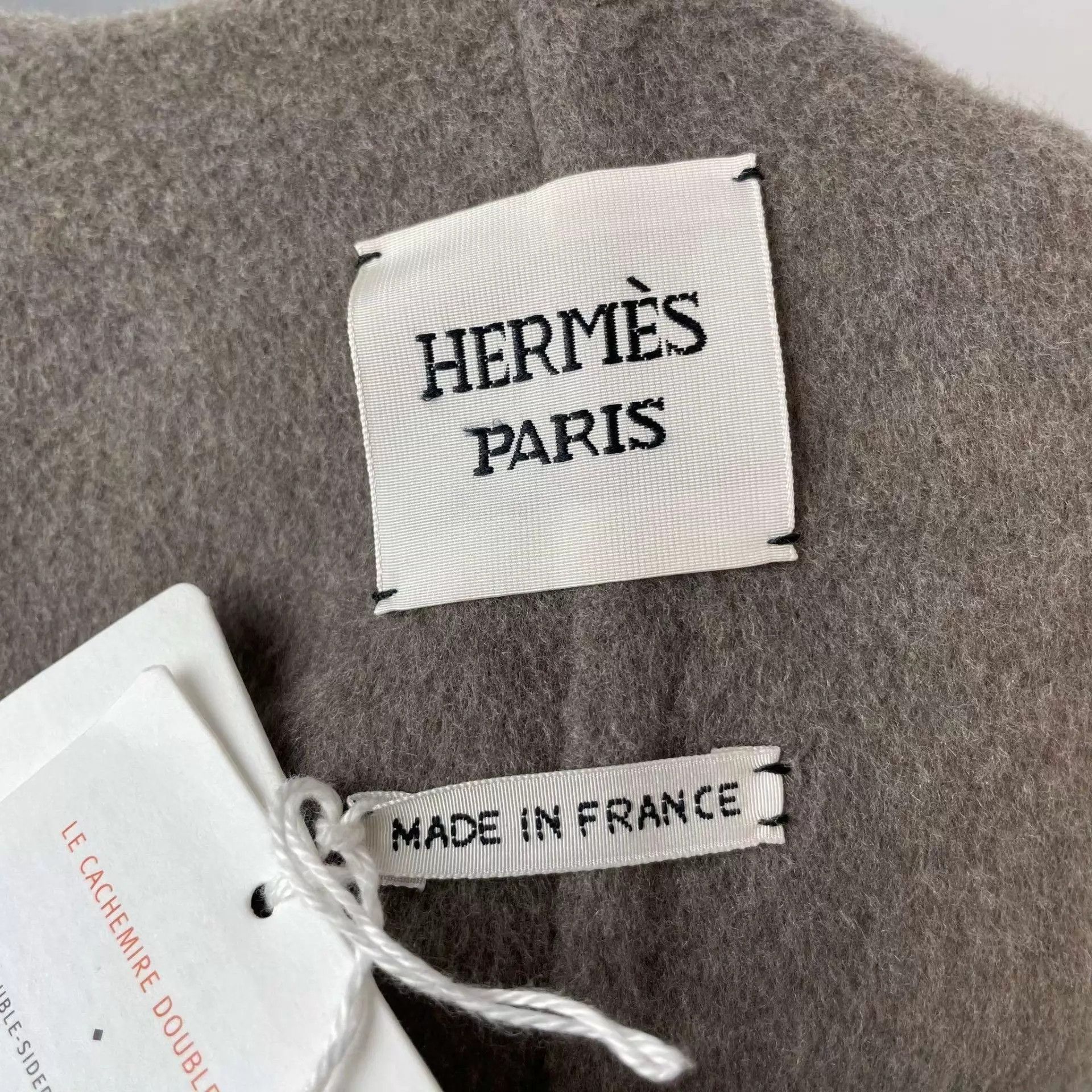 Hermes Hermès Gray Cashmere Coat 34 New with tags Size XS / US 0-2 / IT 36-38 - 3 Thumbnail