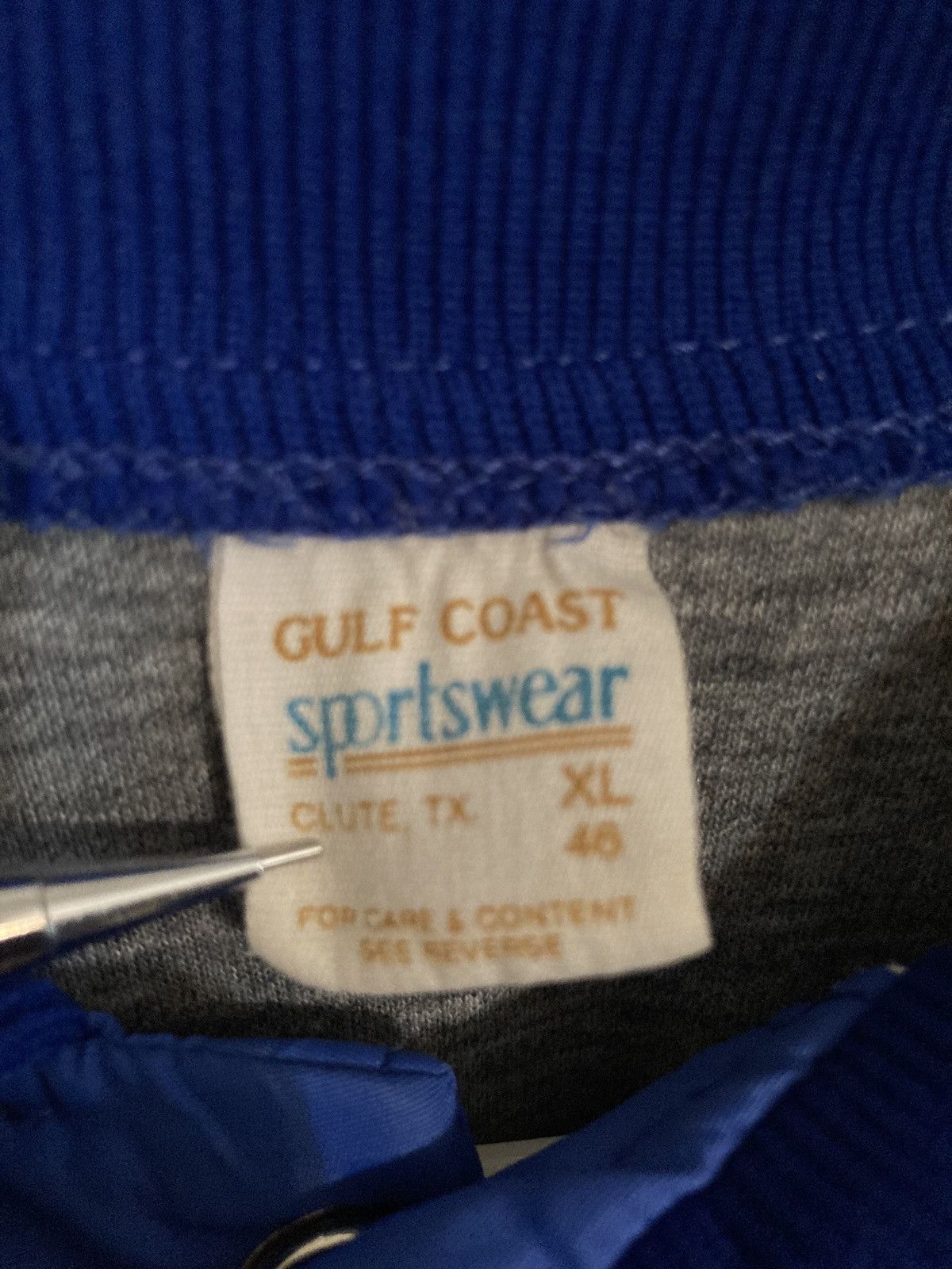 Vintage Vintage 80s Gulf Coast Sportswear Windbreaker Bomber Jacket Size US XL / EU 56 / 4 - 3 Thumbnail