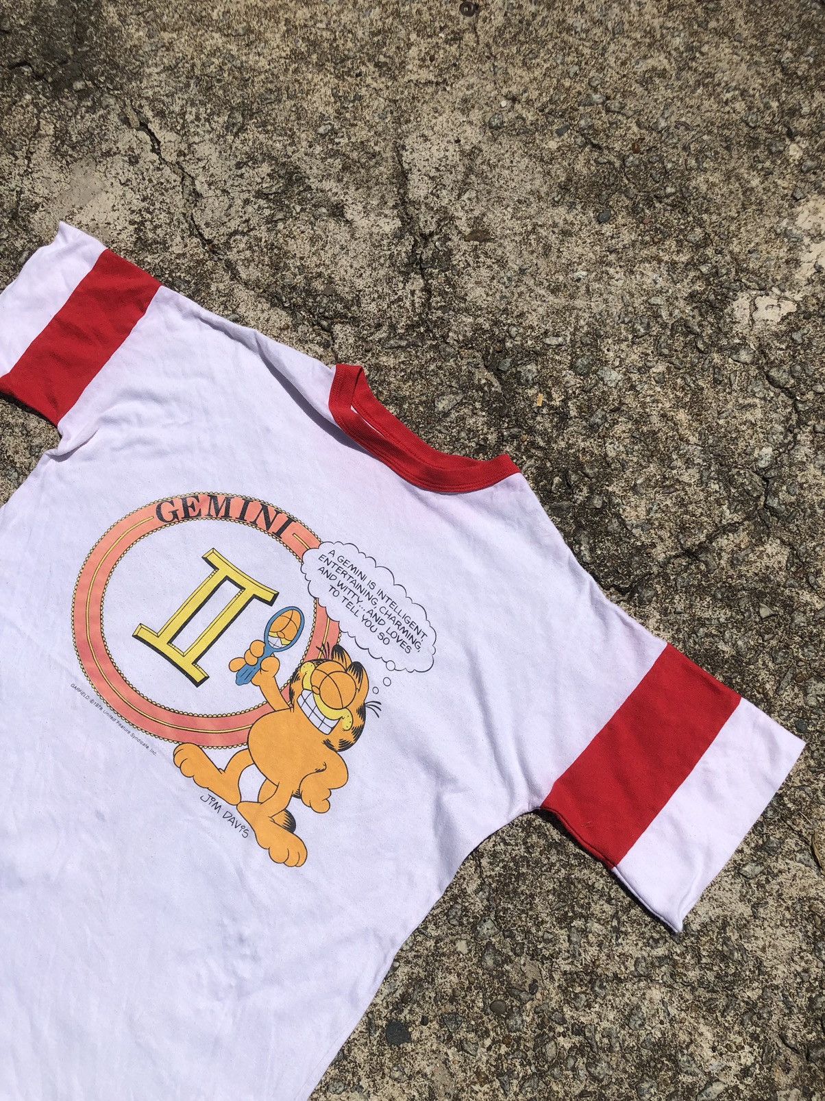 Anime × Vintage Vintage 90s Flirts Cartoons Garfield X Jim Davis Tshirts Size US XL / EU 56 / 4 - 5 Thumbnail