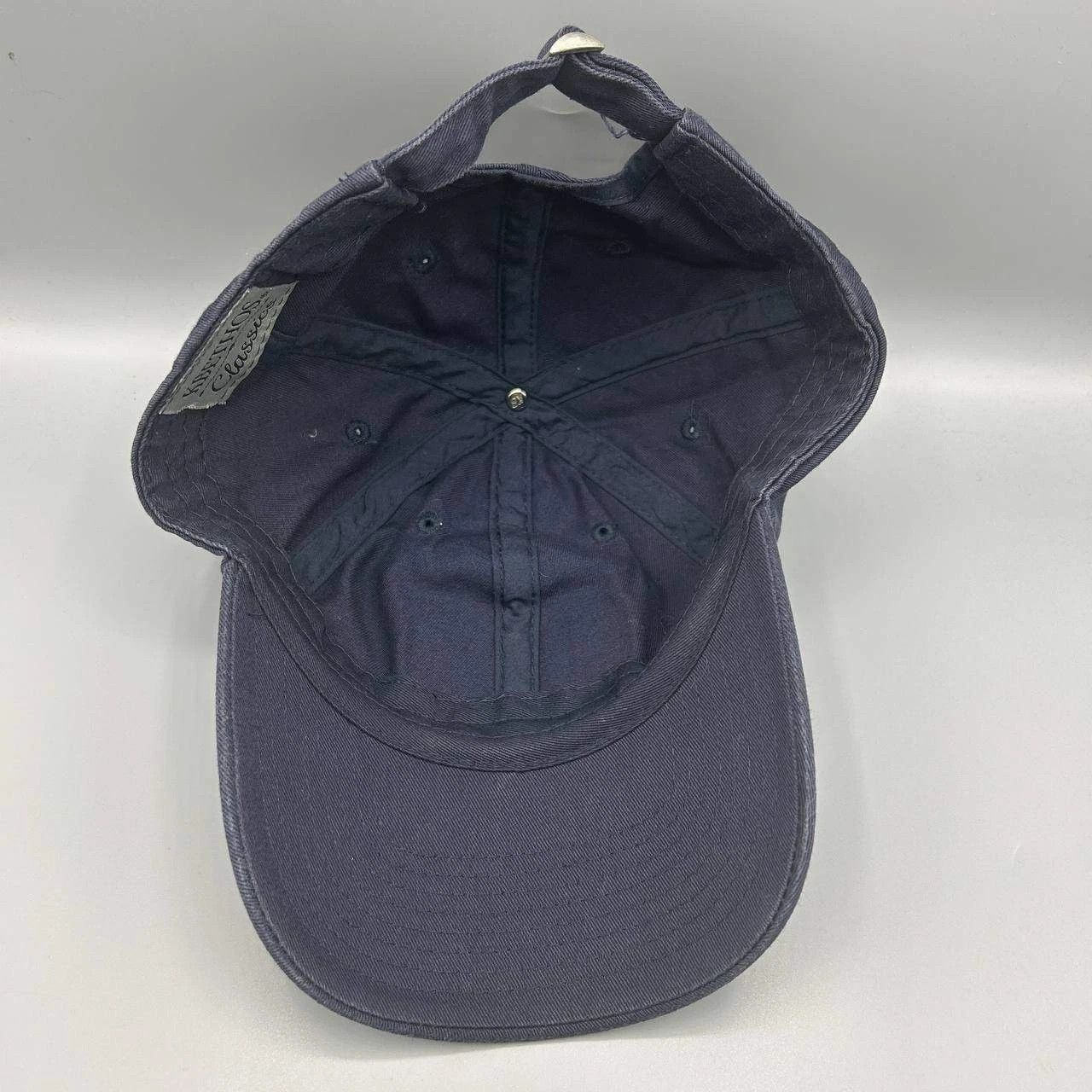 Other Kbethos Classics Hat Men Navy Patch Strap Back Cap Cotton Size ONE SIZE - 2 Thumbnail