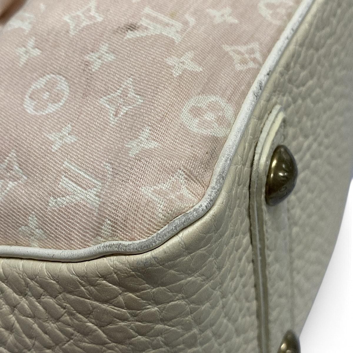 Louis Vuitton Louis Vuitton - Mini Lan Trapeze Monogram Rose White Size ONE SIZE - 2 Thumbnail