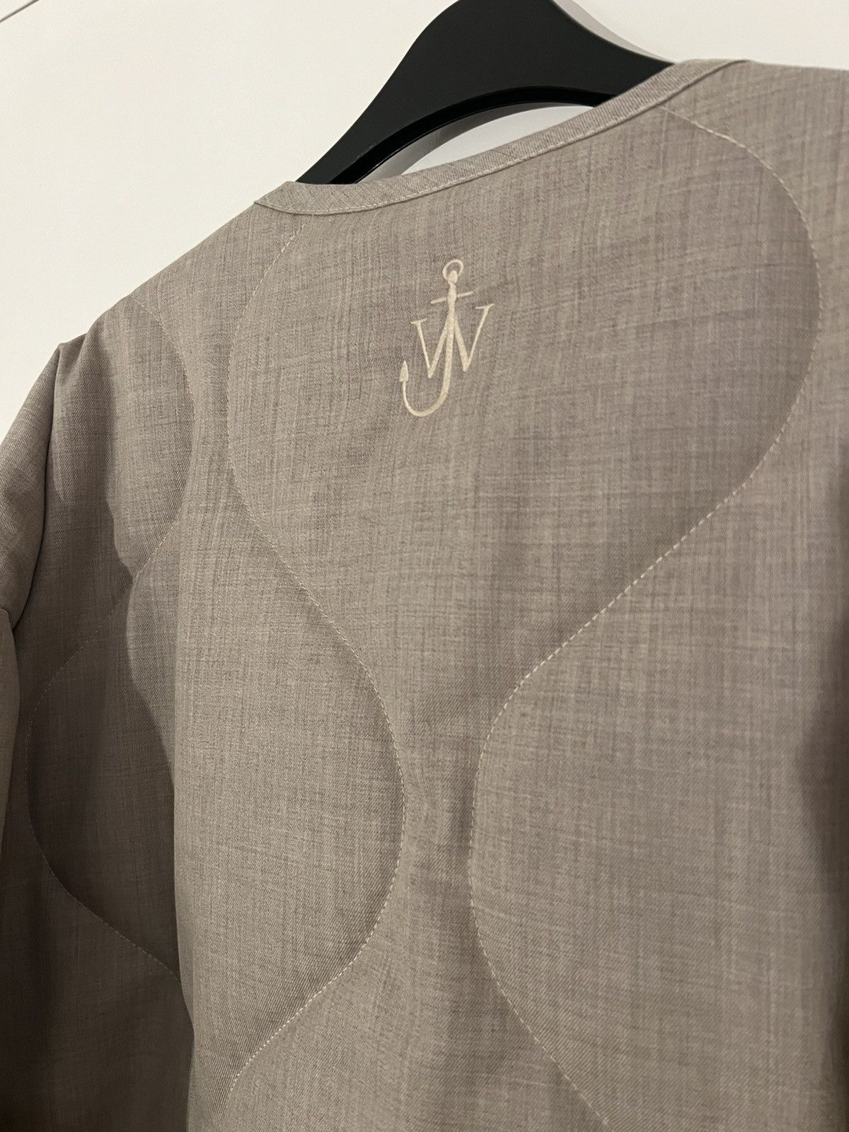 JW Anderson JW Anderson quilted button coat Beige Size M medium Wool Size US M / EU 48-50 / 2 - 11 Thumbnail