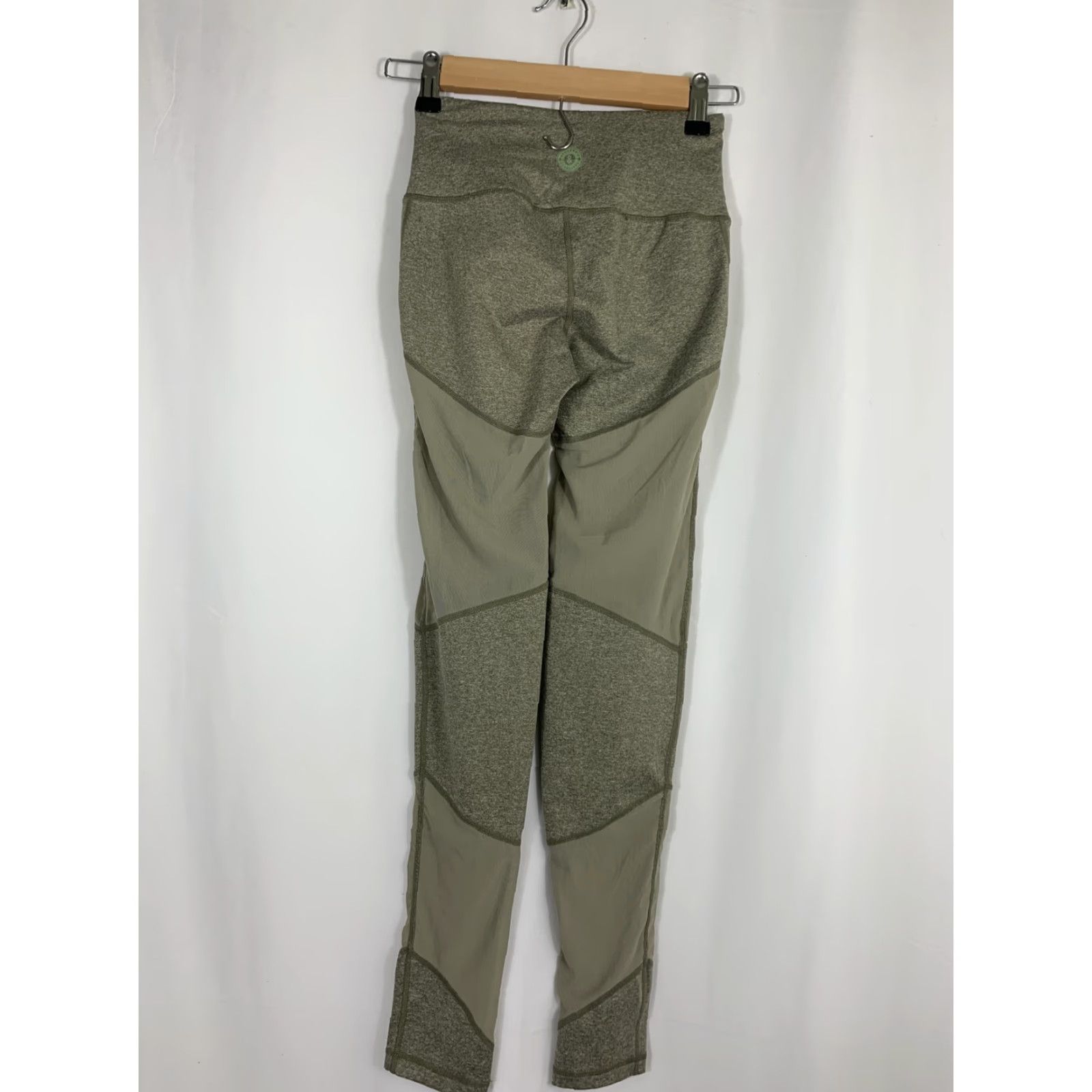Vintage **Doughnuts And Deadlifts XS Green Leggings Breathable** User: Doughnuts And Deadlifts XS Green Leggings Breathable Size 26" / US 2 / IT 38 - 5 Thumbnail