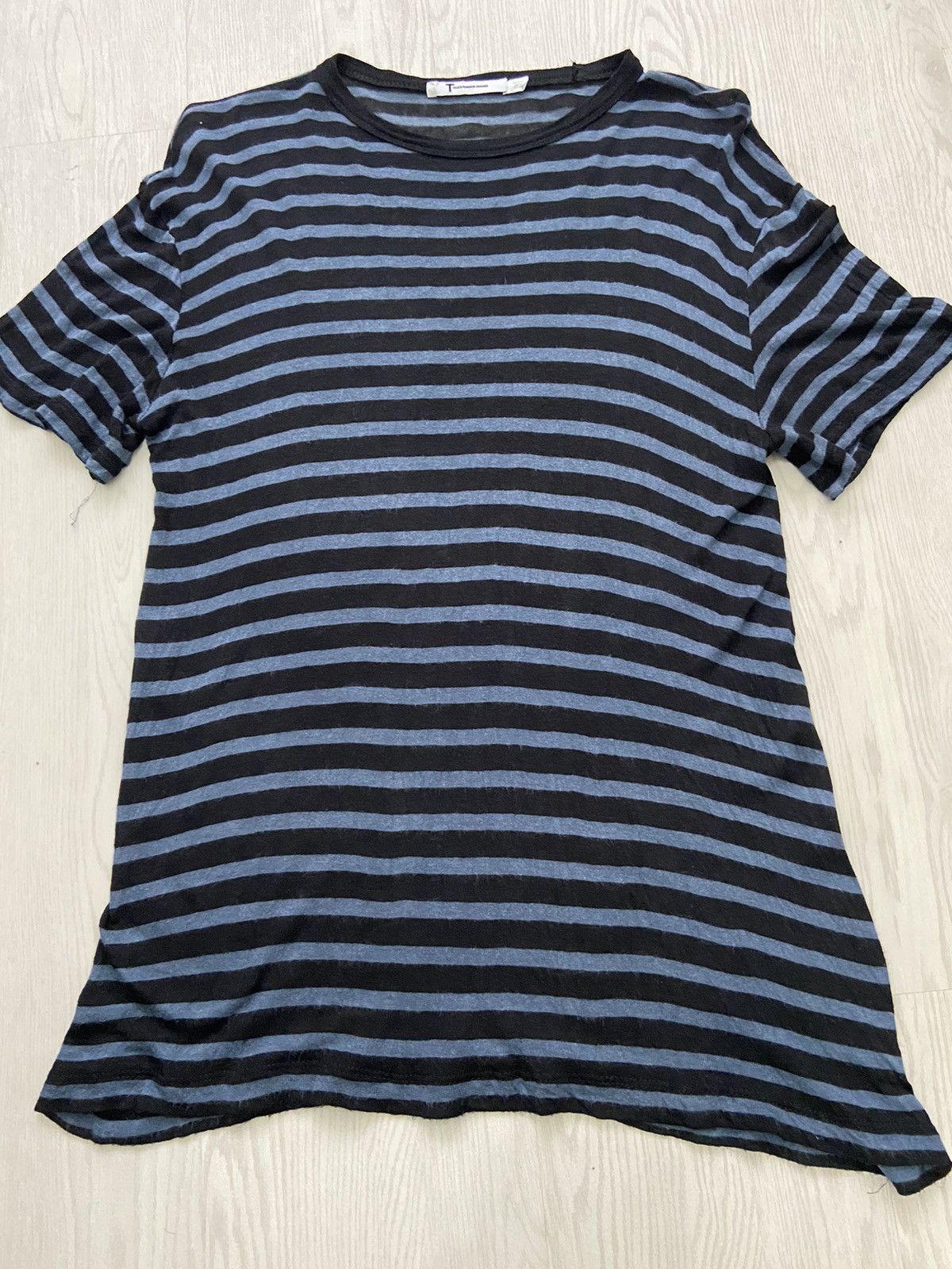 Alexander Wang Vintage Alexander Wang Stripe Roundneck Tshirt Size S / US 4 / IT 40 - 3 Thumbnail