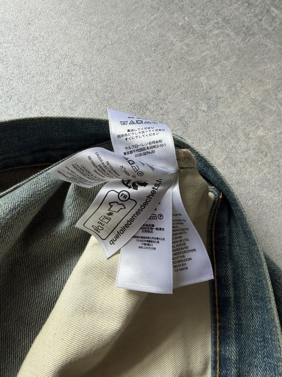RRL Ralph Lauren Vintage Jeans Double Ralph Lauren Japan Selvedge Denim rare Size US 36 / EU 52 - 9 Thumbnail