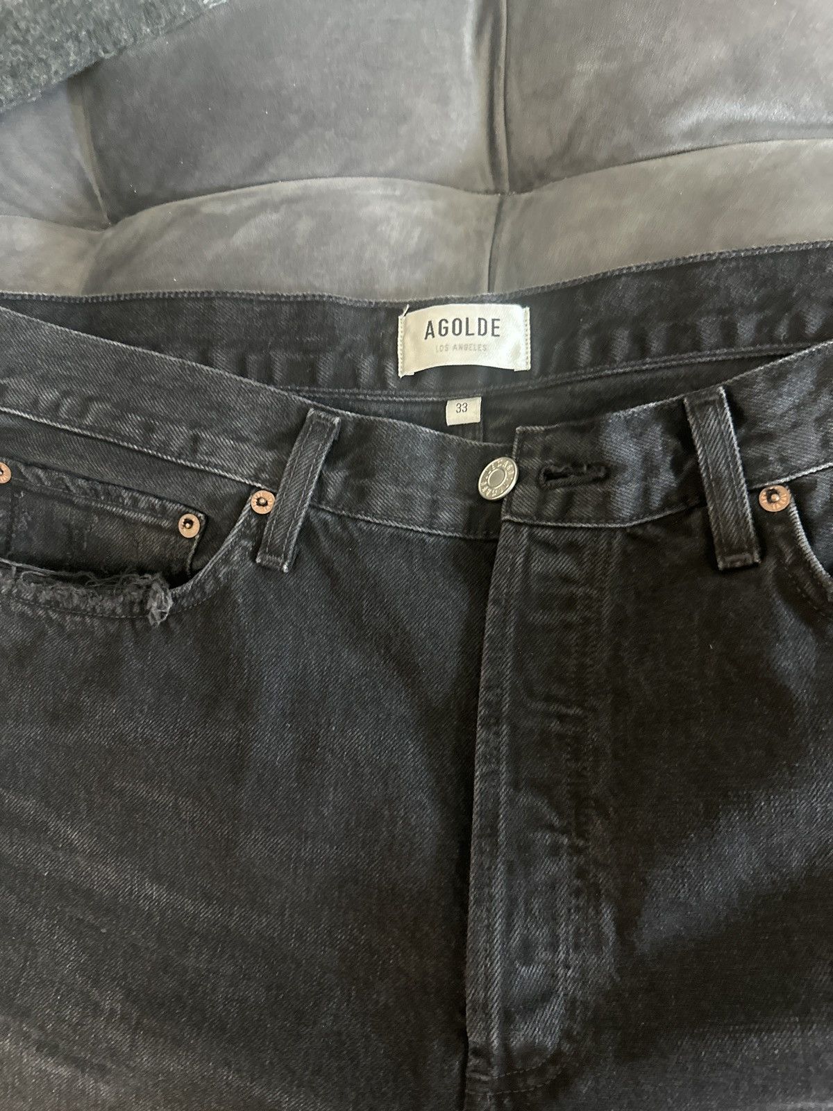 Agolde Agolde 90’s mid rise loose fit Size US 33 - 2 Thumbnail