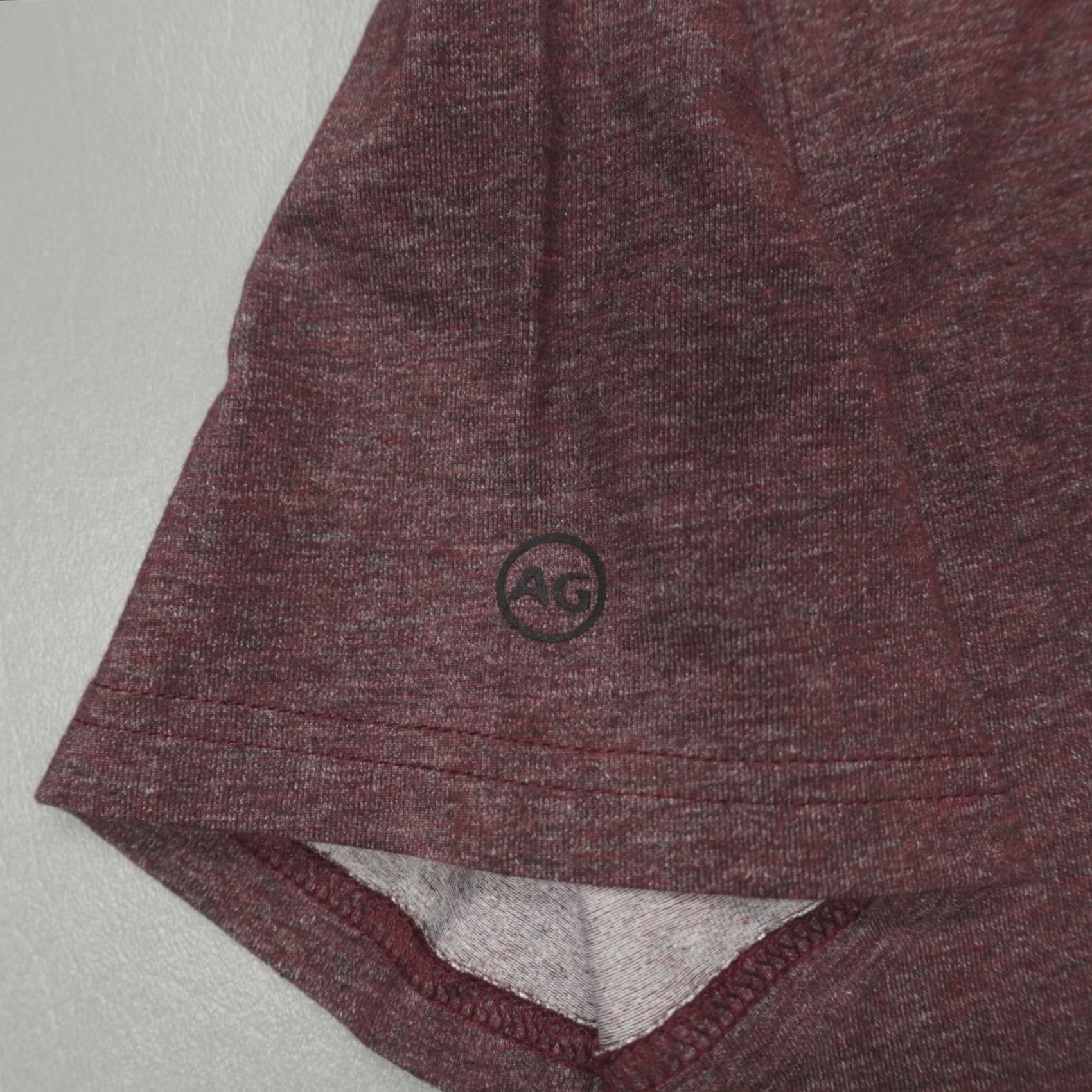 Vintage AG Adriano Goldschmied Green Label Polo Shirt Men’s M Burgundy Heather Polo Shirt Mens M Burgundy Heather Size US M / EU 48-50 / 2 - 7 Thumbnail