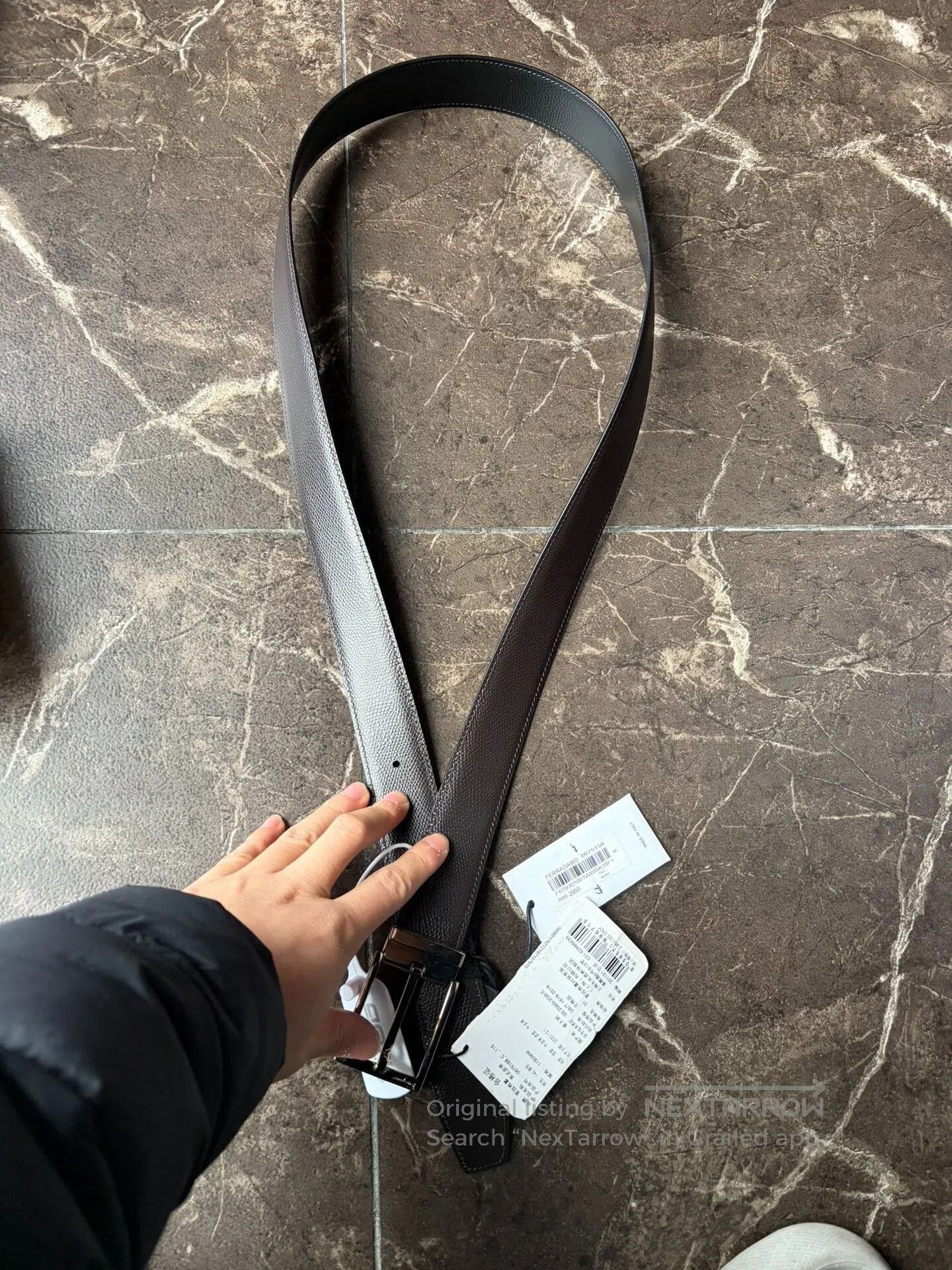 Salvatore Ferragamo Ferragamo Calfskin Belt. Size ONE SIZE - 1 Thumbnail
