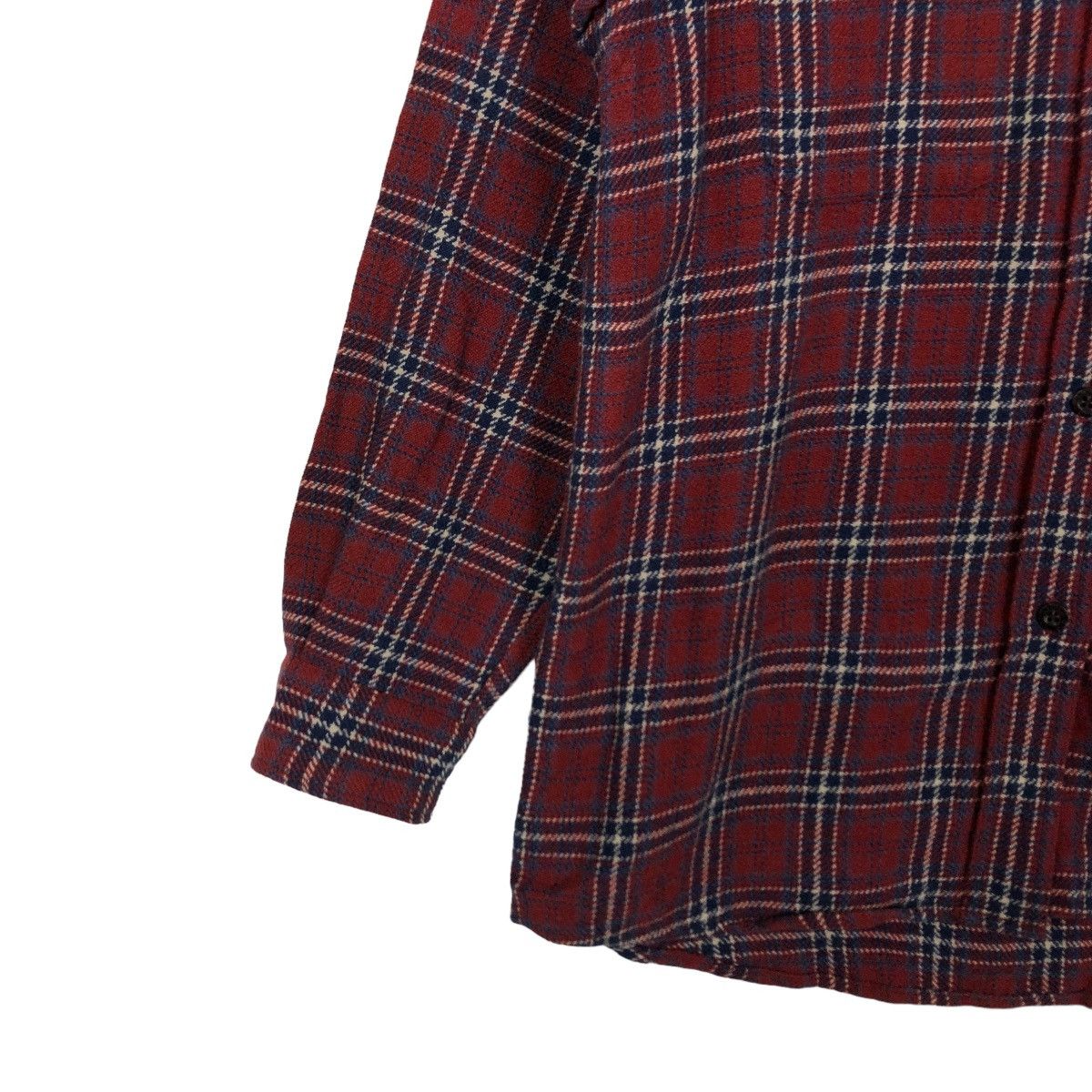 Japanese Brand 🔥VINTAGE SHIRT FLANNEL JACKET JANERIVER ISSEY MIYAKE Size US M / EU 48-50 / 2 - 3 Thumbnail