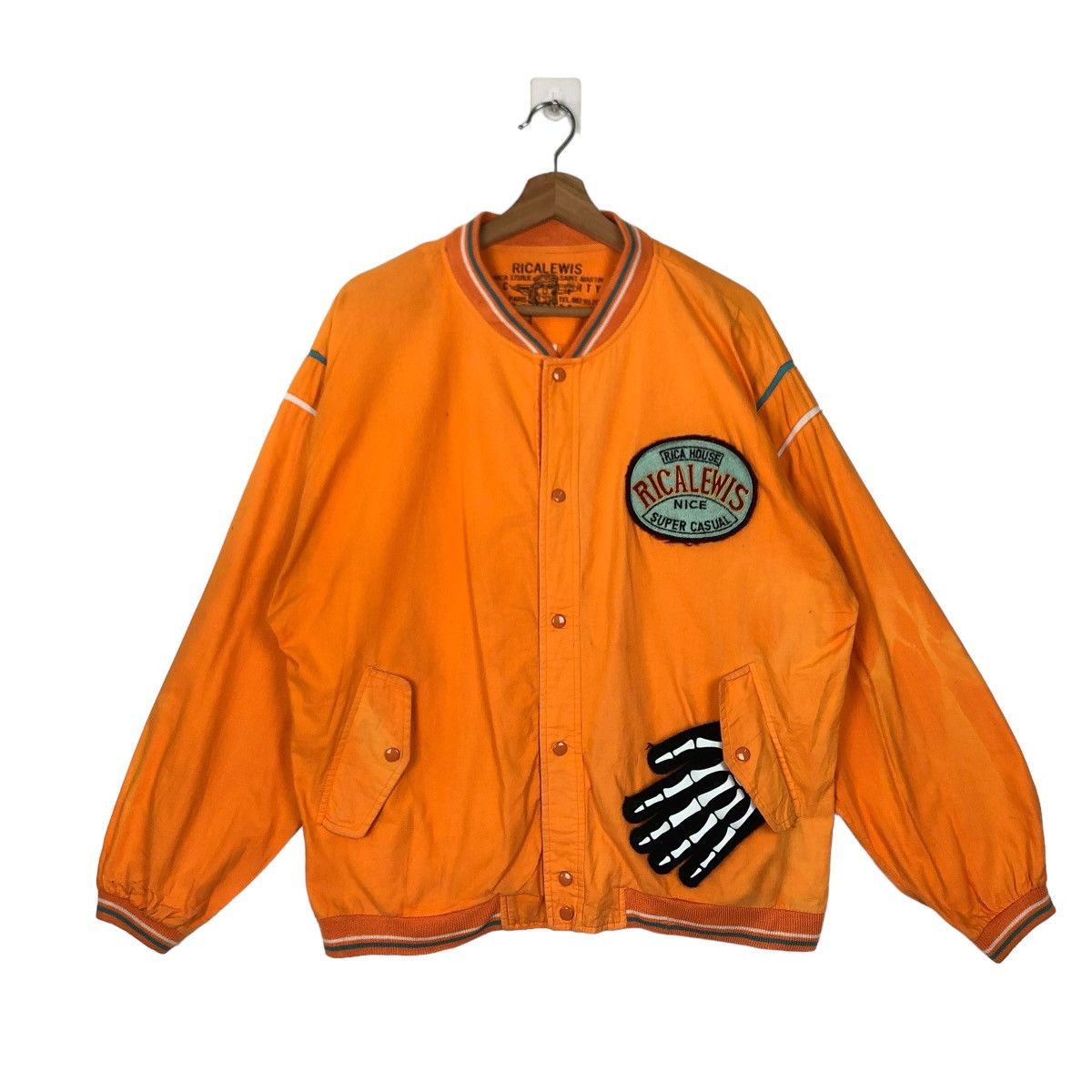 Japanese Brand 🔥VINTAGE BOMBER JACKET RICALEWIS SAINT MARTIN JAPAN Size US L / EU 52-54 / 3 - 1 Thumbnail