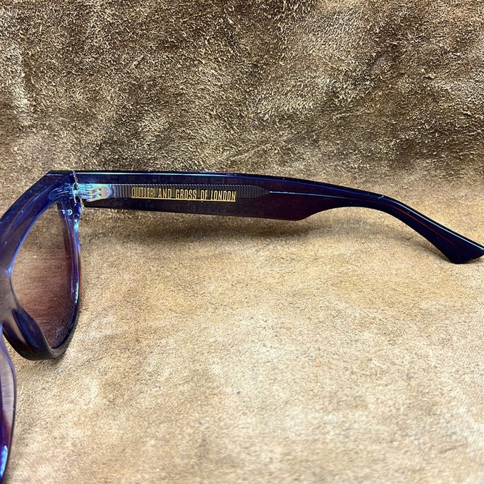 Cutler and Gross Cutler And Gross Transparent Smoke Gray Sunglasses (Rare) Size ONE SIZE - 6 Thumbnail
