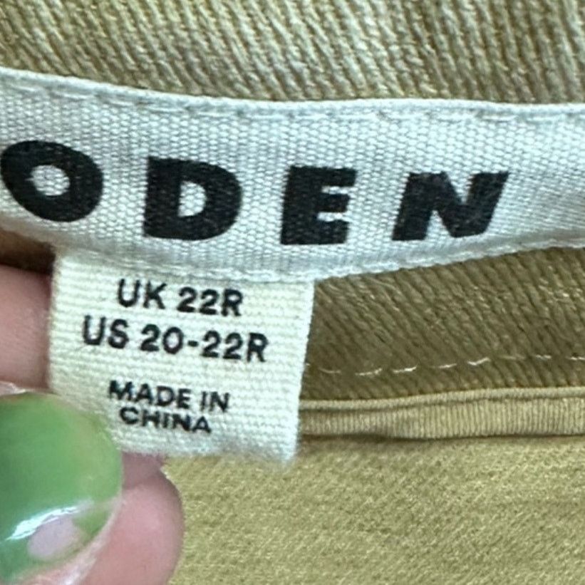 Boden Boden Utility Pocket Midi Skirt Size 40" / US 18 - 7 Thumbnail