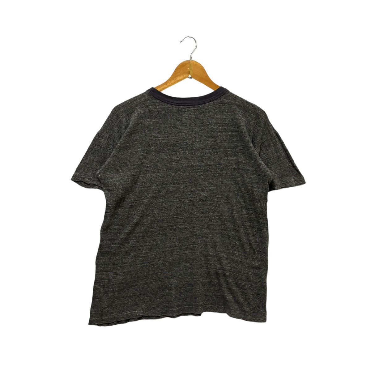 45rpm × Japanese Brand 45 Rpm Rip Off Navy Graphic Design Tshirt Size US L / EU 52-54 / 3 - 9 Thumbnail