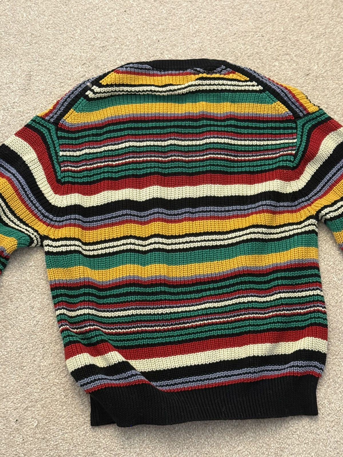 Supreme Supreme Small Box Ribbed Sweater (Multicolor) Size US M / EU 48-50 / 2 - 3 Thumbnail