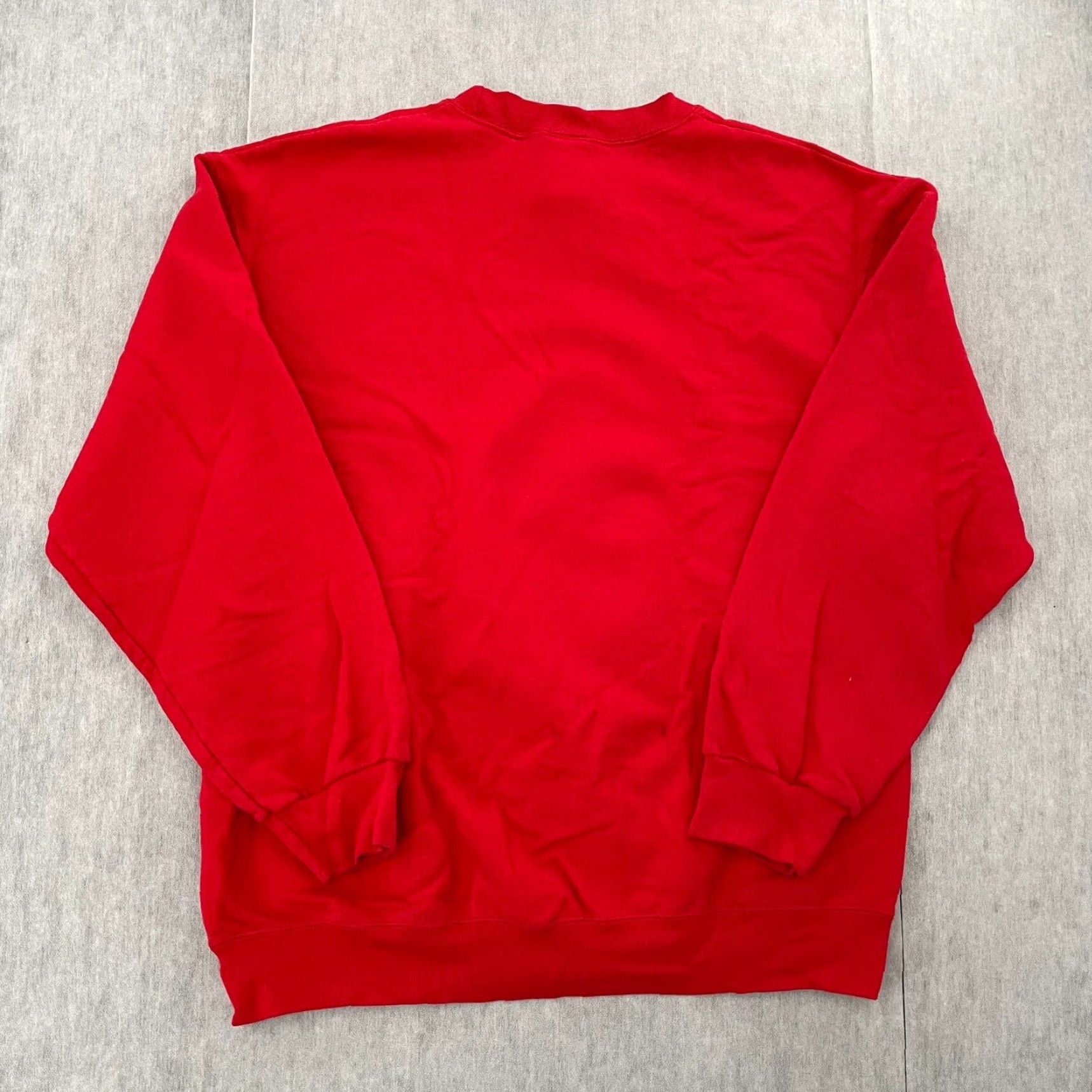 Vintage VINTAGE Betty Boop Sweater Women L Red Christmas Fleece Pullover Crew Neck Glitter Logo 90s Y2K Womens Size L / US 10 / IT 46 - 2 Thumbnail
