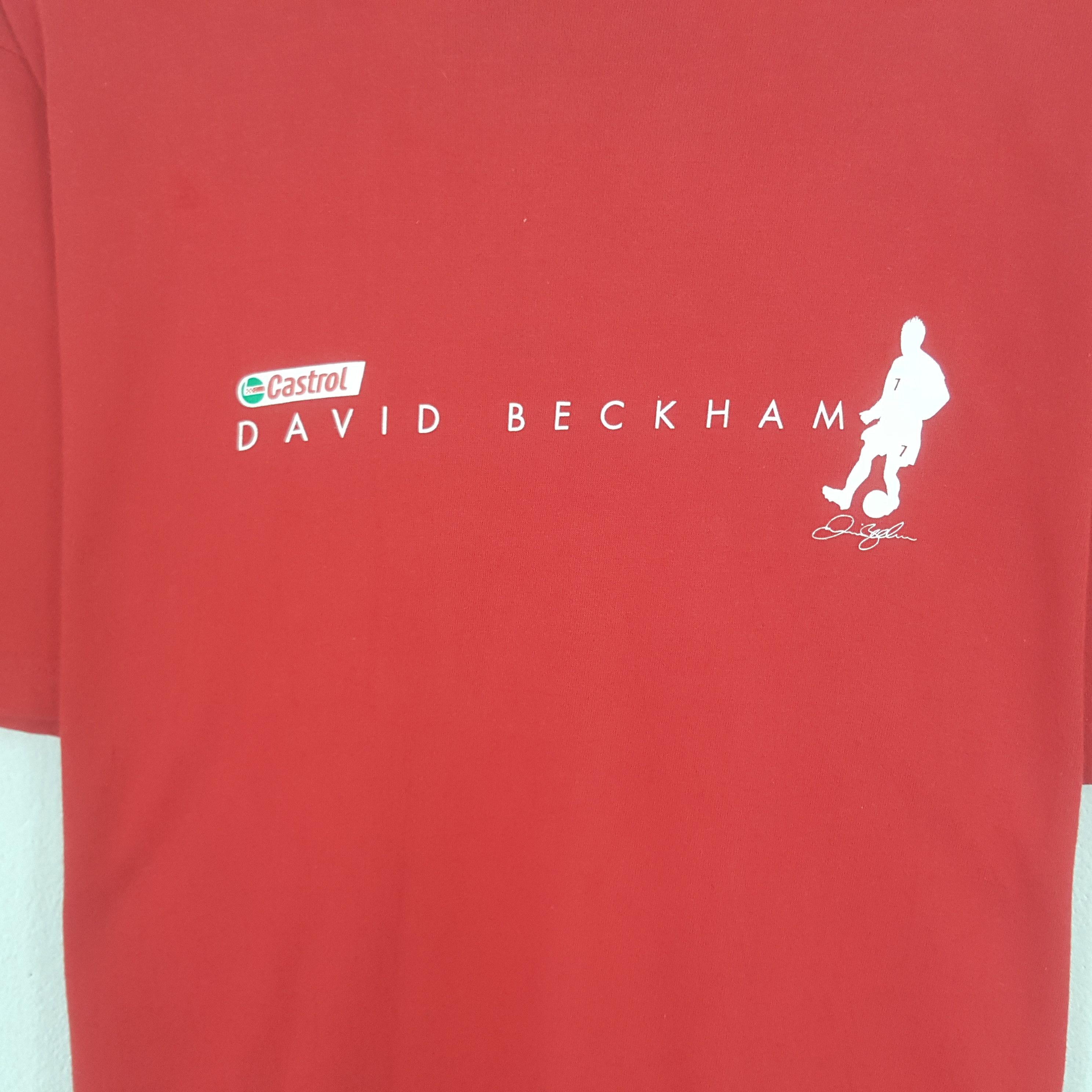 Other Vintage Castrol David Beckham T-shirt Size US M / EU 48-50 / 2 - 2 Thumbnail
