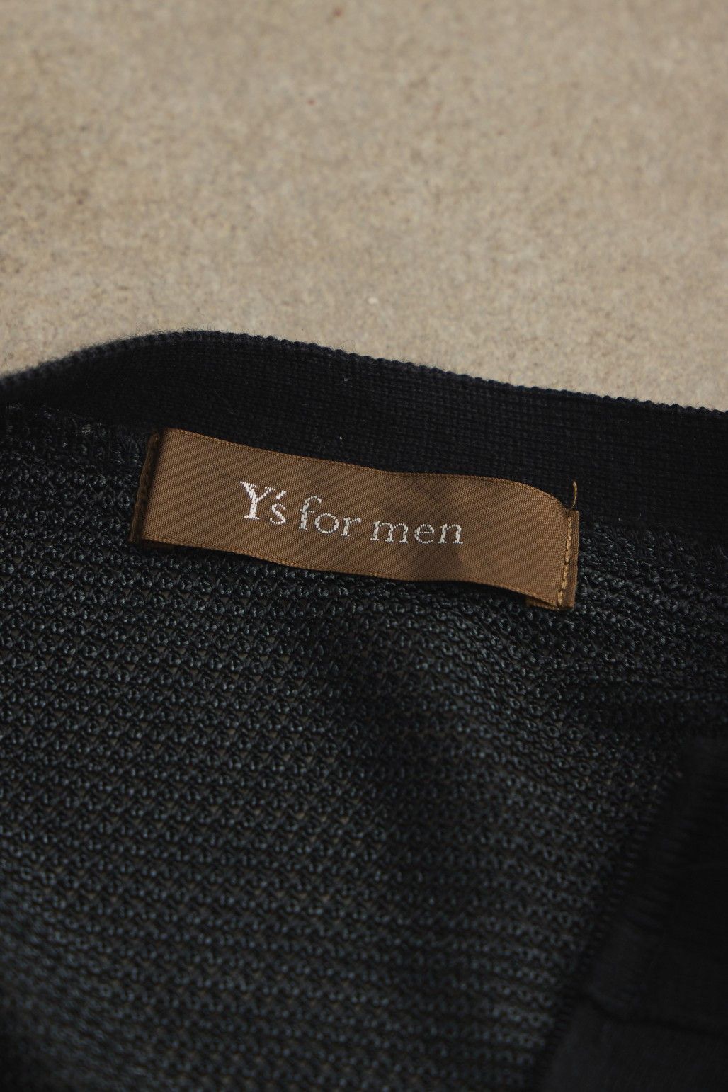 Y's for Men Y’s for Men Half-Zip Mesh Knit Top Size US M / EU 48-50 / 2 - 8 Thumbnail