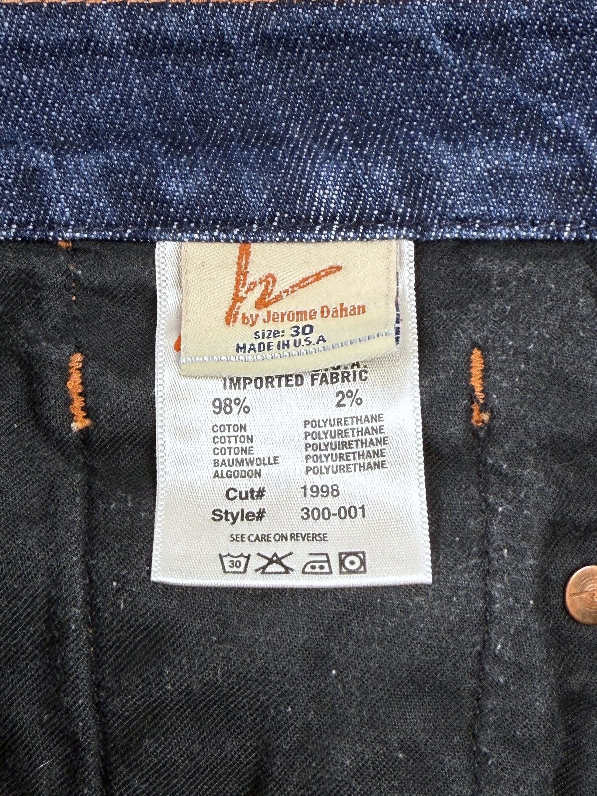 Citizens Of Humanity Y2K CoH by Jerome Dahan #300 Sophia Denim Pencil Skirt 30 Size 30" / US 8 / IT 44 - 7 Thumbnail