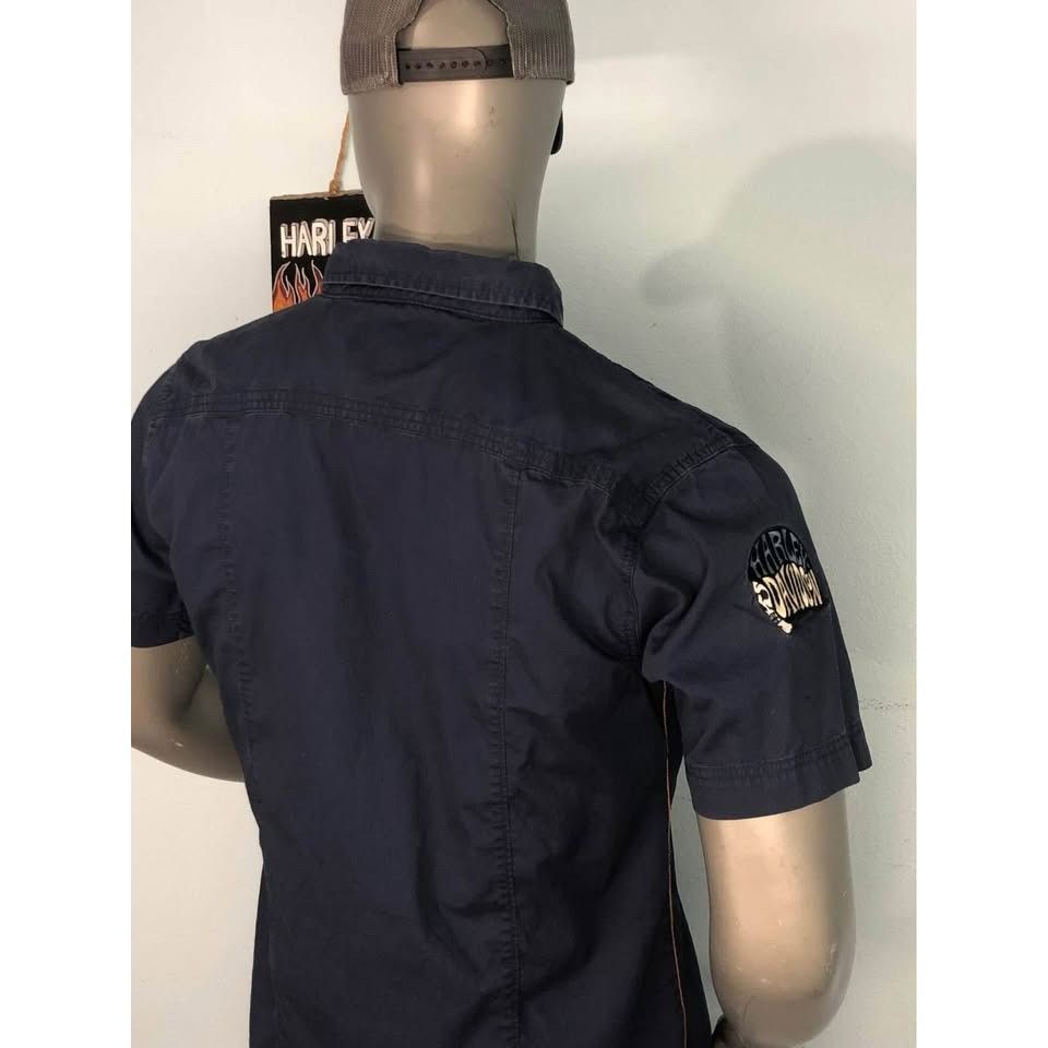 Harley Davidson Harley-Davidson Button Down Shirt Large Men Embroidery Size US L / EU 52-54 / 3 - 2 Thumbnail