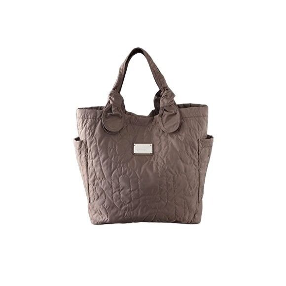Marc Jacobs Marc Jacobs Pretty Nylon Tate Tote Quartz Grey Quilted Bag Size ONE SIZE - 2 Thumbnail