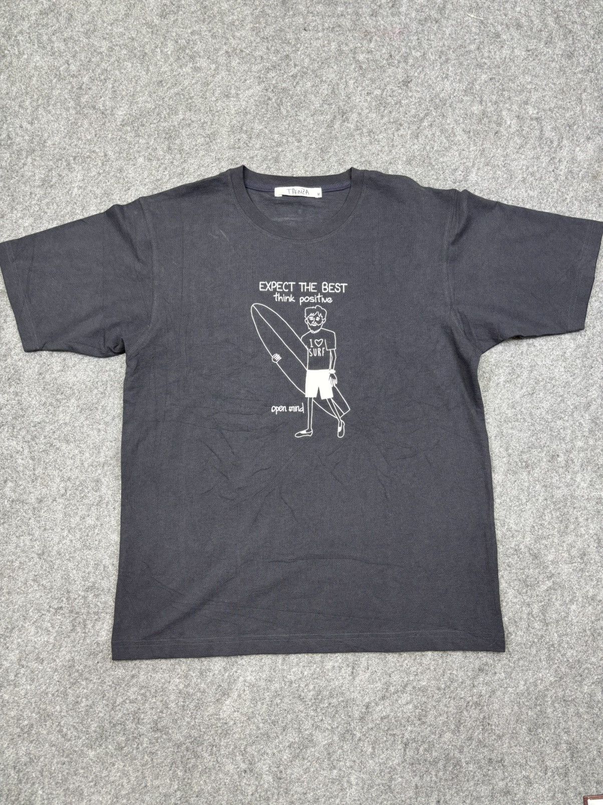 Japanese Brand Surf💥Trenza Motivational Shirt F729 Size US S / EU 44-46 / 1 - 7 Thumbnail