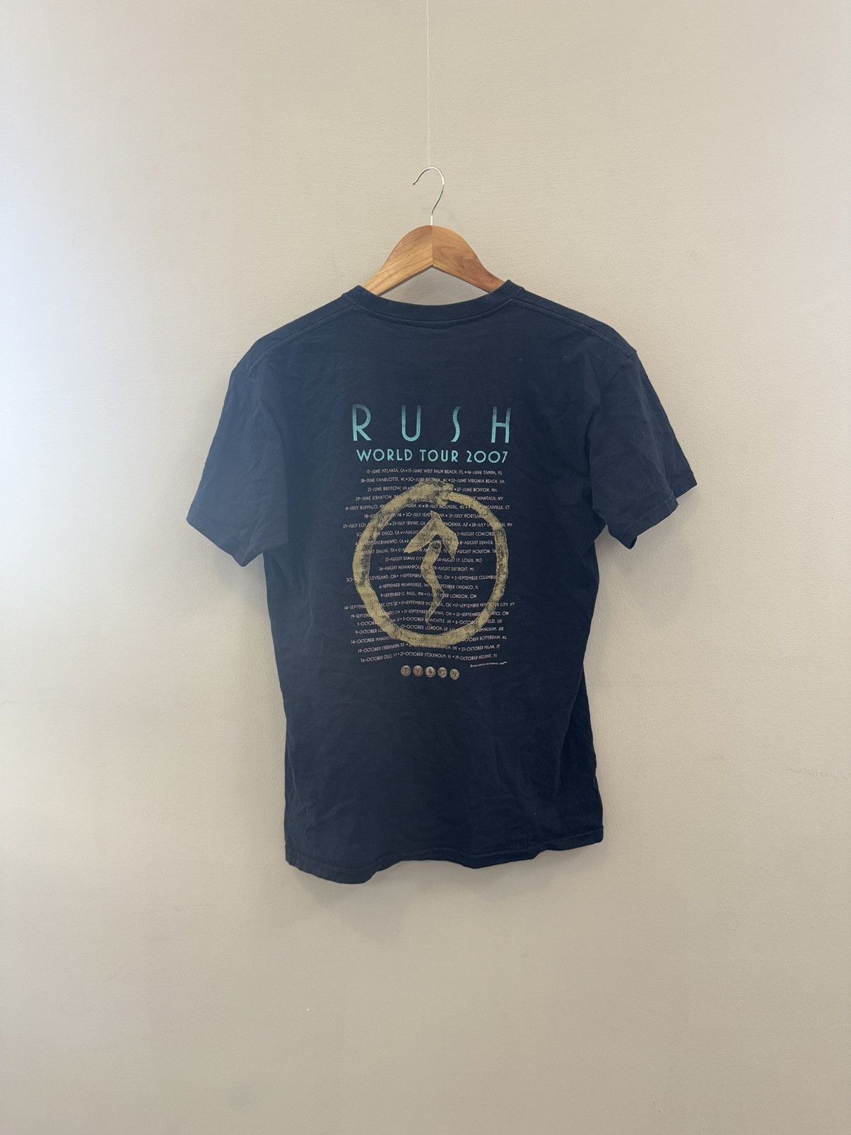 Band Tees × Vintage Vintage Rush Snakes and Arrows Tour 2007 Band Shirt Size US M / EU 48-50 / 2 - 5 Thumbnail