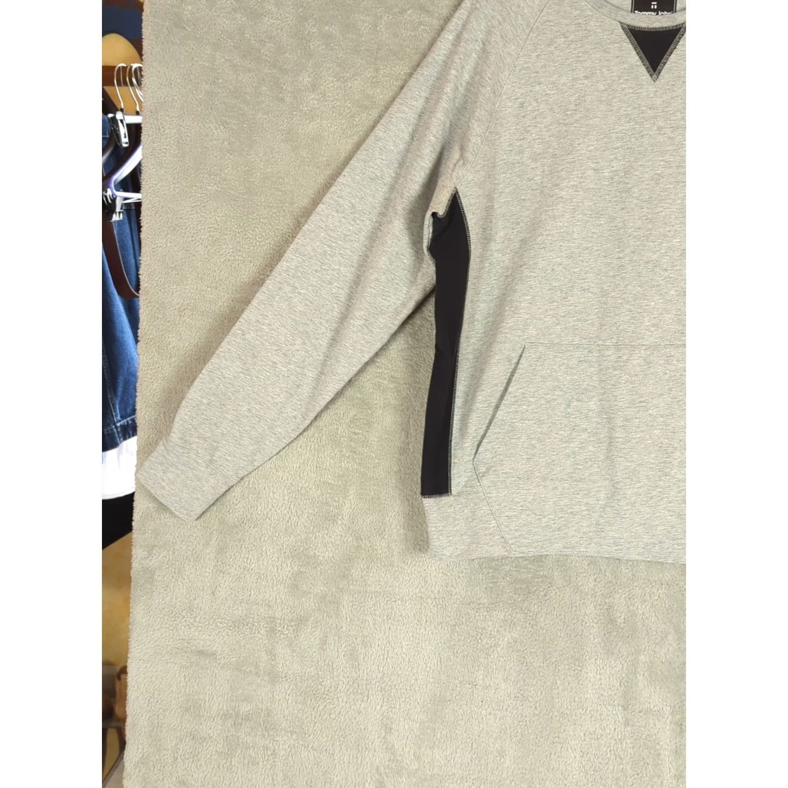 Vintage Tommy John Sweatshirt Crew Neck Long Sleeve Gray Men's M Active Size US M / EU 48-50 / 2 - 2 Thumbnail