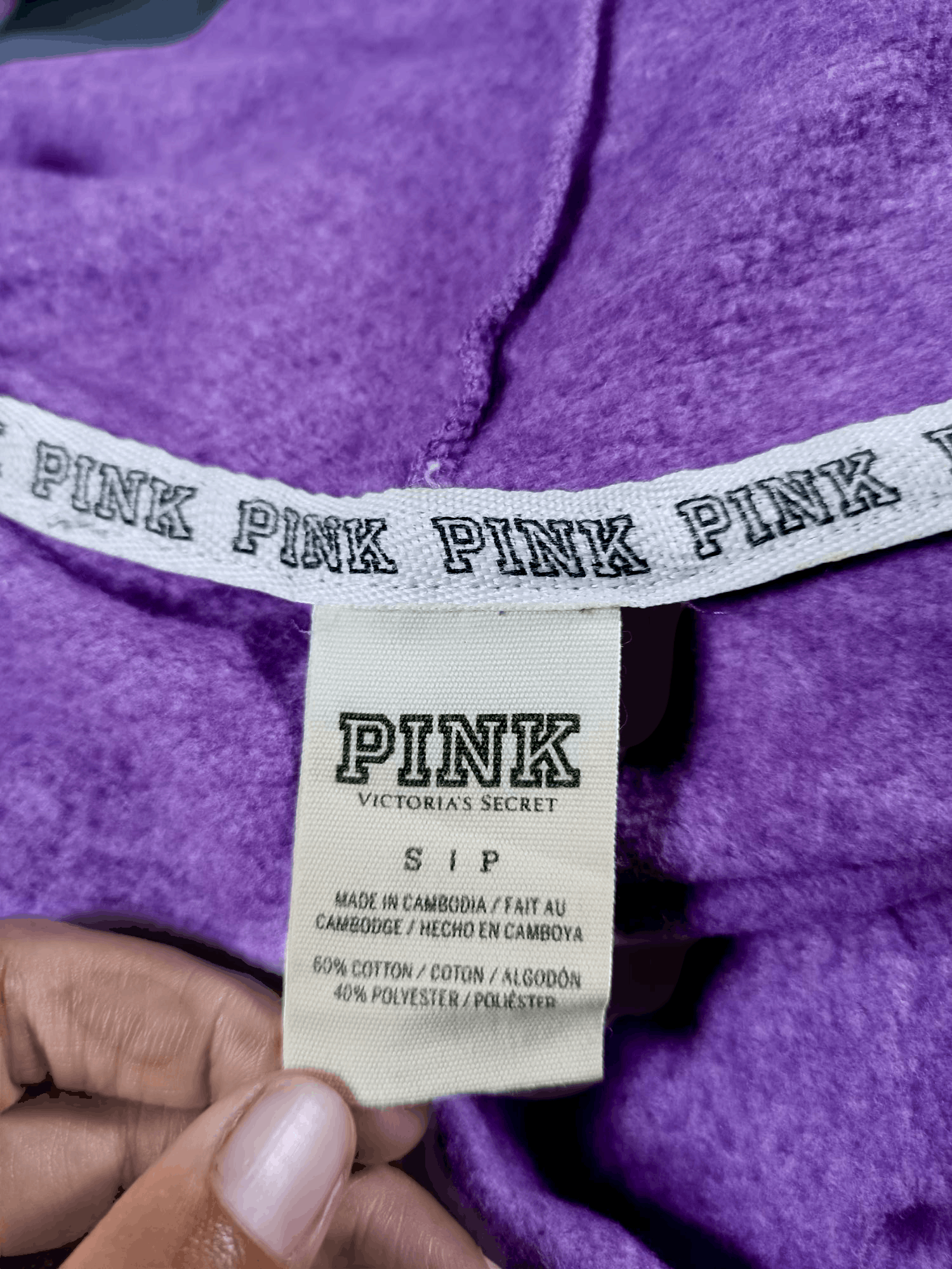 Pink × Victoria's Secret PINK VICTORIA'S SECRET Love Pink Long SleeveHOODIE Size M / US 6-8 / IT 42-44 - 10 Thumbnail
