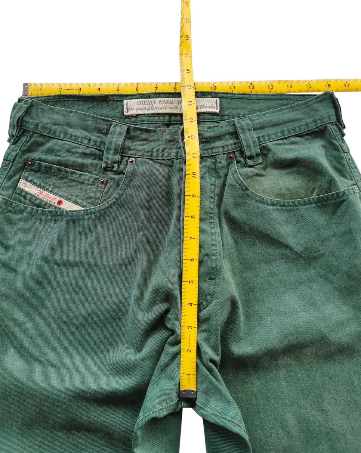 Diesel Rare Vintage Diesel saddle baggy jeans Size US 32 / EU 48 - 9 Thumbnail