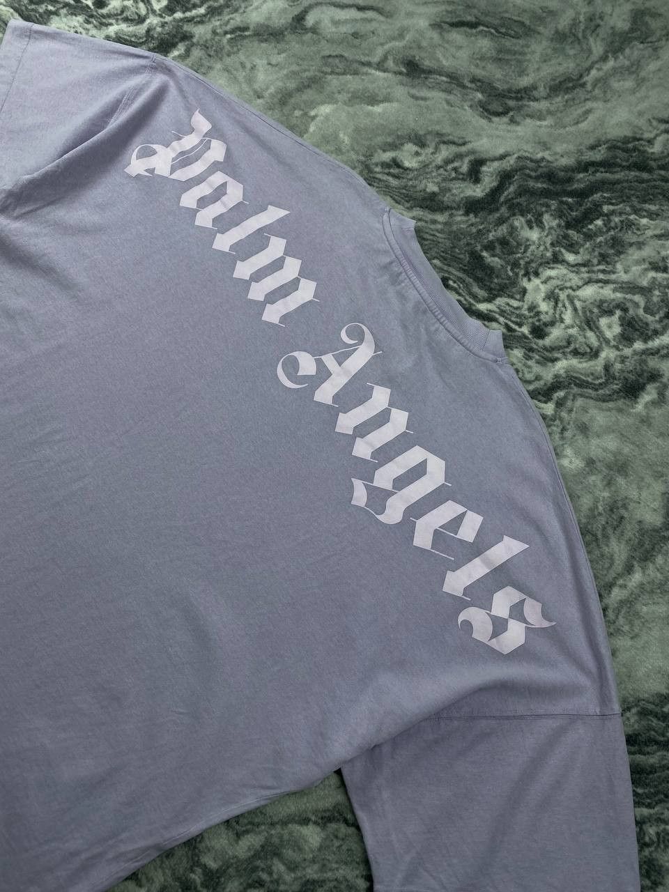 Palm Angels Palm Angels Lilac Big Logo T Shirt Men Size L Size US L / EU 52-54 / 3 - 7 Thumbnail