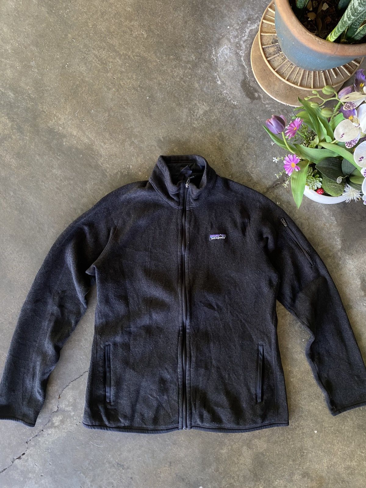 Patagonia Patagonia Black Full Zipper Jacket for Women 🔥 Size L / US 10 / IT 46 - 1 Thumbnail