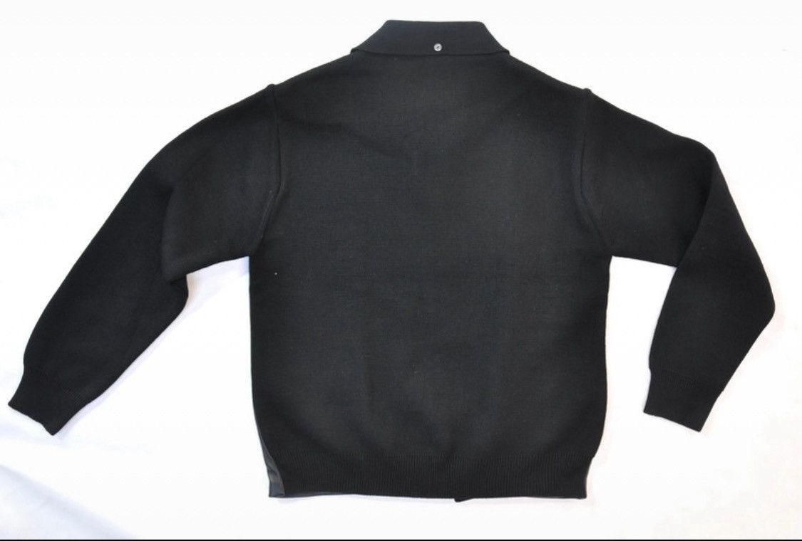 Vintage Deadstock 1950 Erdmann Leather/ Wool Knit Size US S / EU 44-46 / 1 - 5 Thumbnail