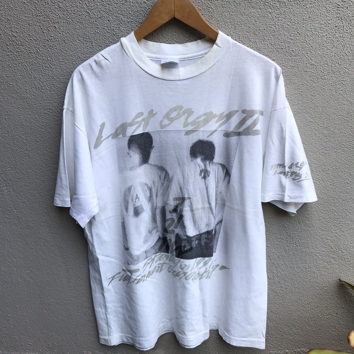 Jun Takahashi Vintage rare 90s LAST ORGY 2 photo tee Size US L / EU 52-54 / 3 - 2 Thumbnail